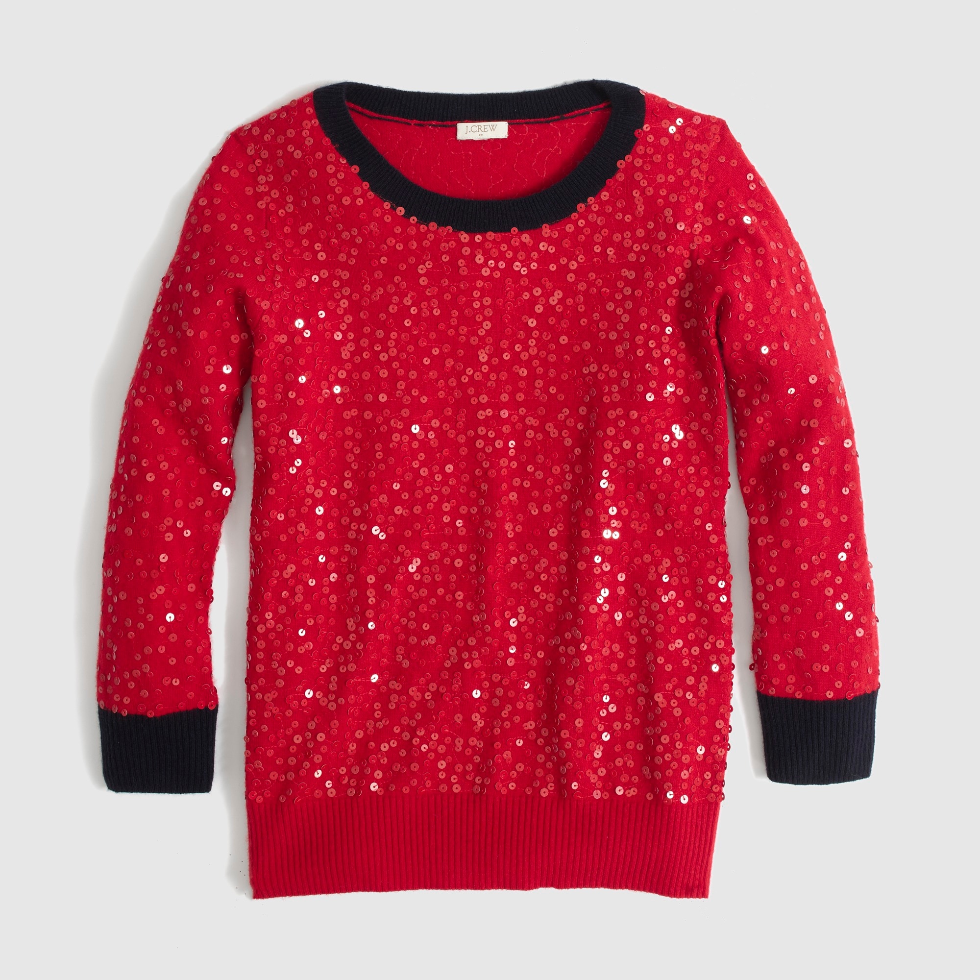j crew sequin sweater