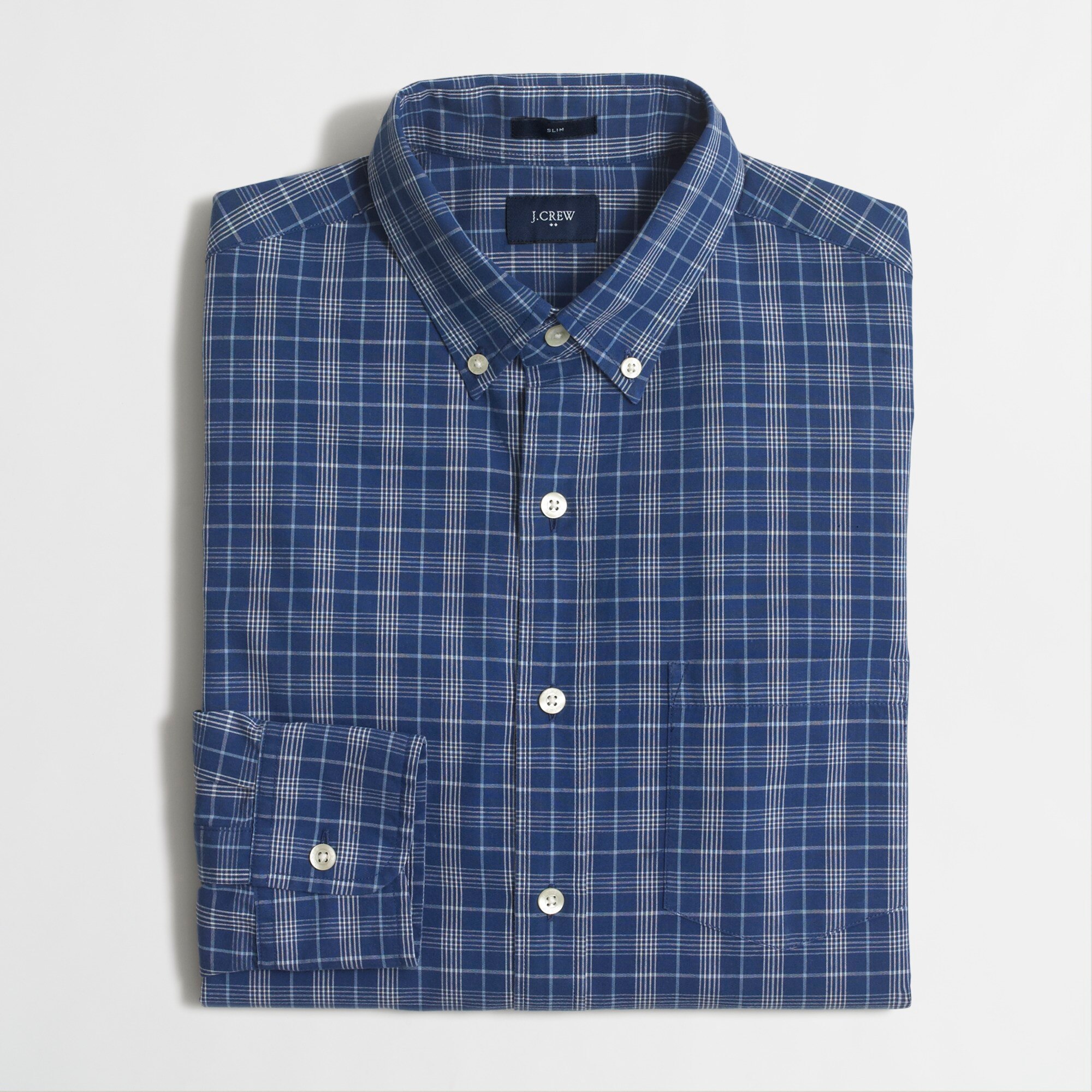 Washed shirt in multiplaid : | Factory