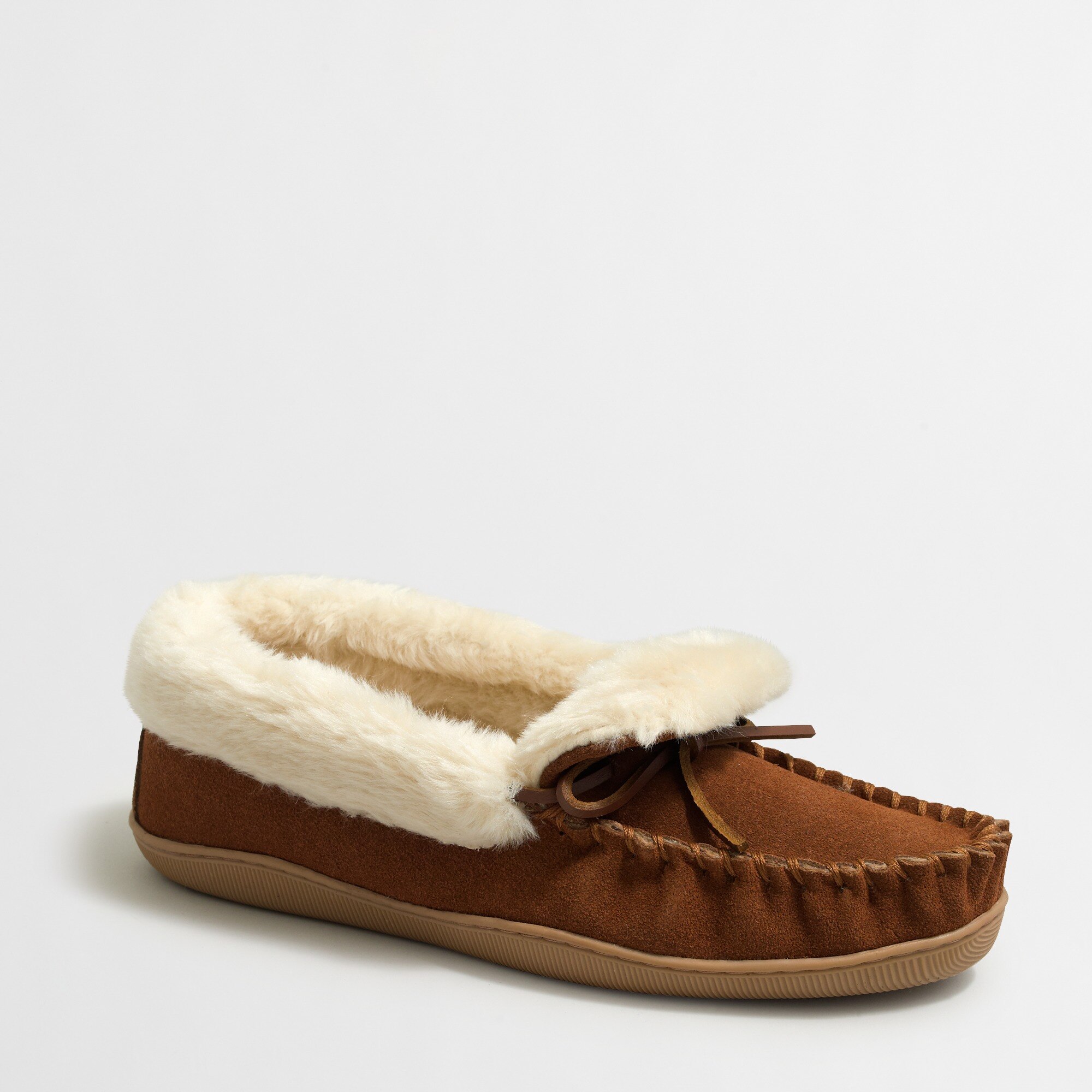 Shearling foldover slippers : FactoryWomen Slippers | Factory