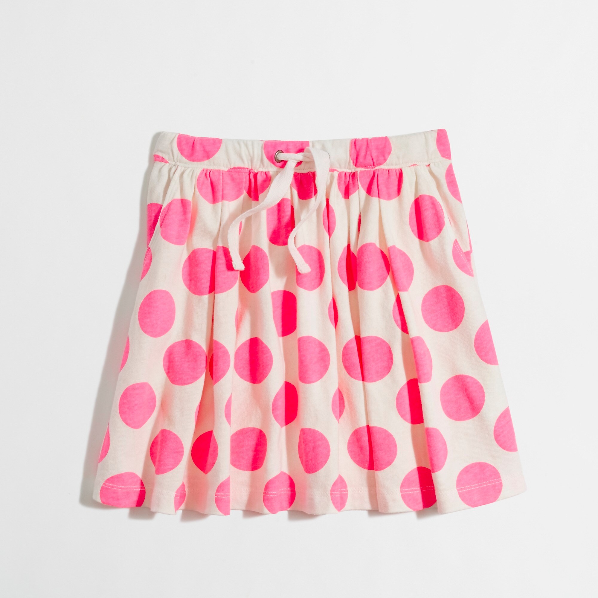 Factory girls' polka-dot drawstring skirt : FactoryGirls Skirts | Factory