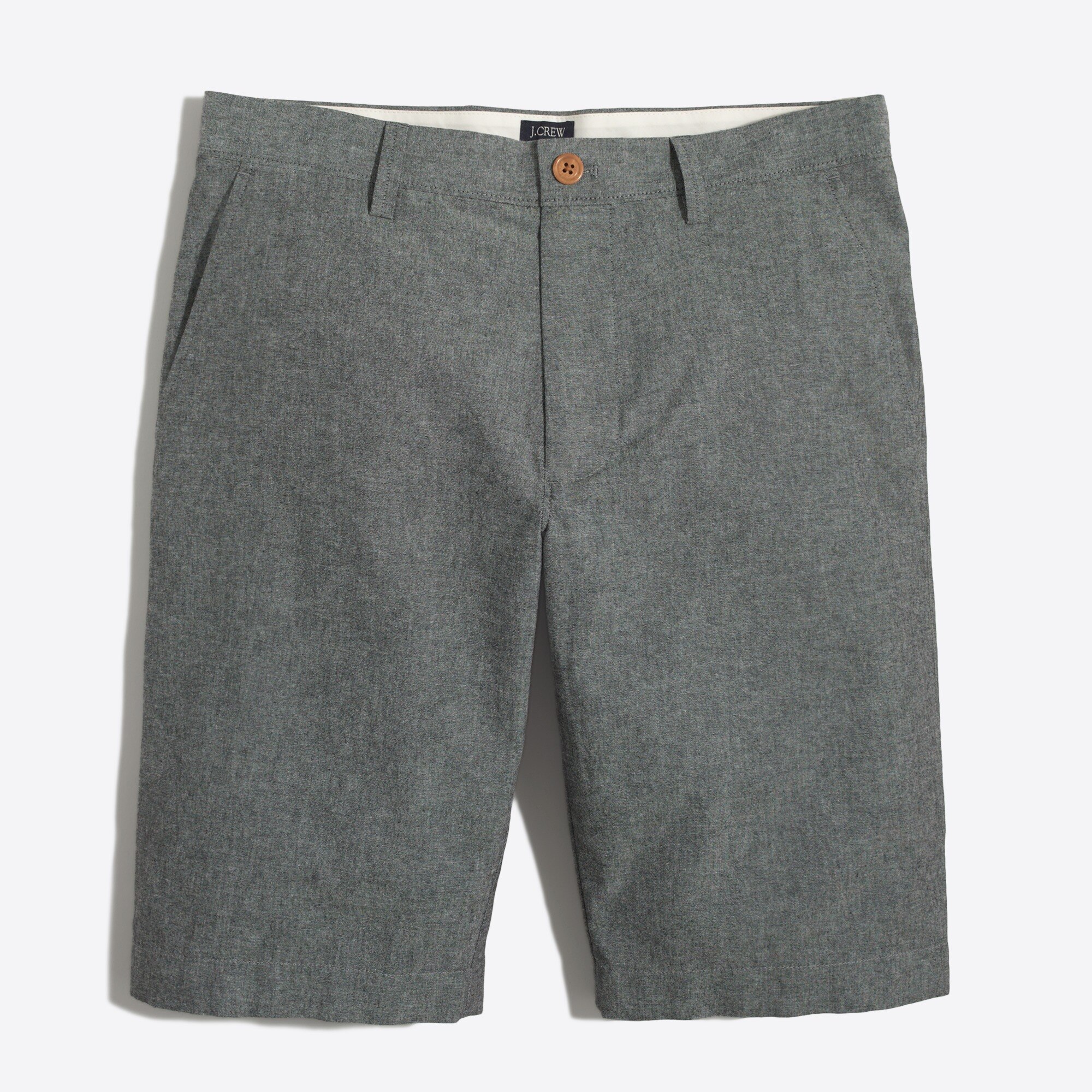 Men's 11" Grey Chambray Rivington Short Men's Shorts J.Crew Factory