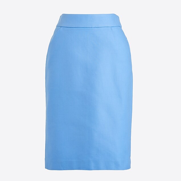 Women's Pencil Skirt In Double-Serge Cotton - Women's Skirts | J.Crew ...