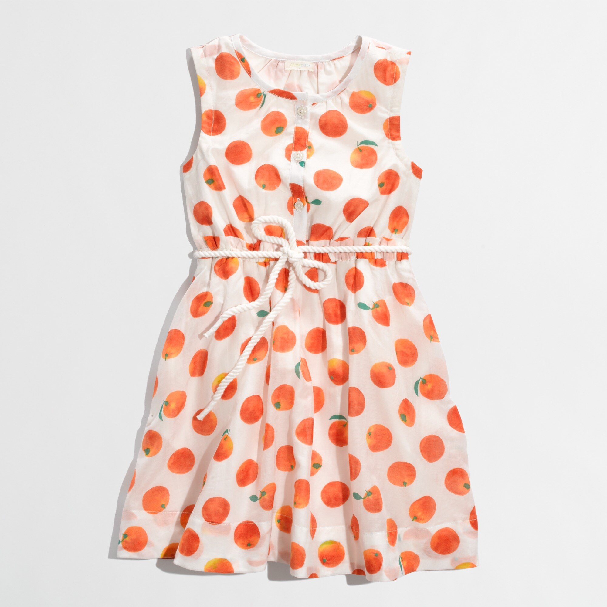 J.Crew Factory Factory girls' printed ropebelt dress