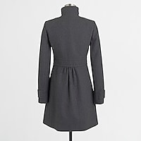 Factory skirted dress coat : | Factory