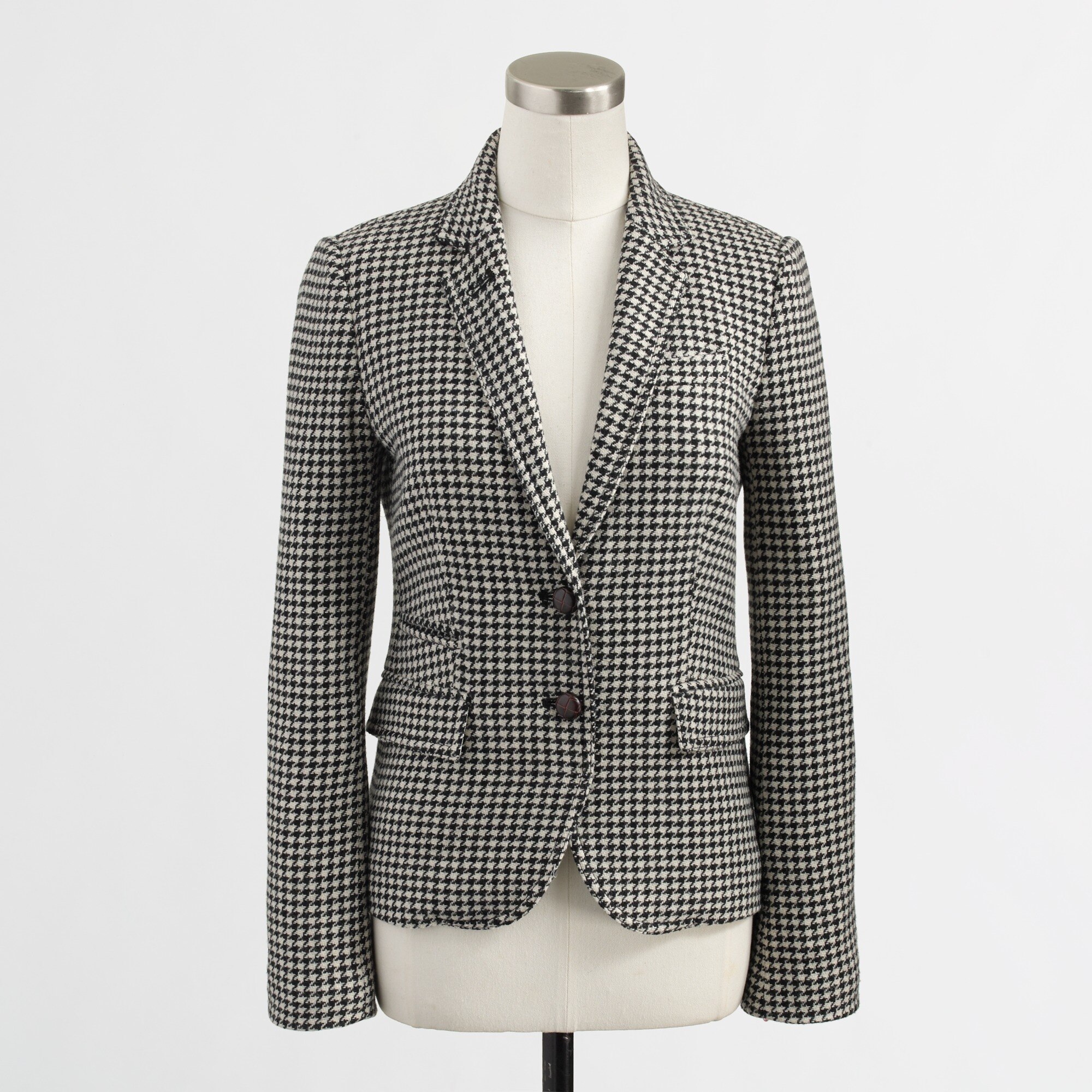 Factory wool houndstooth blazer FactoryWomen Blazers Factory