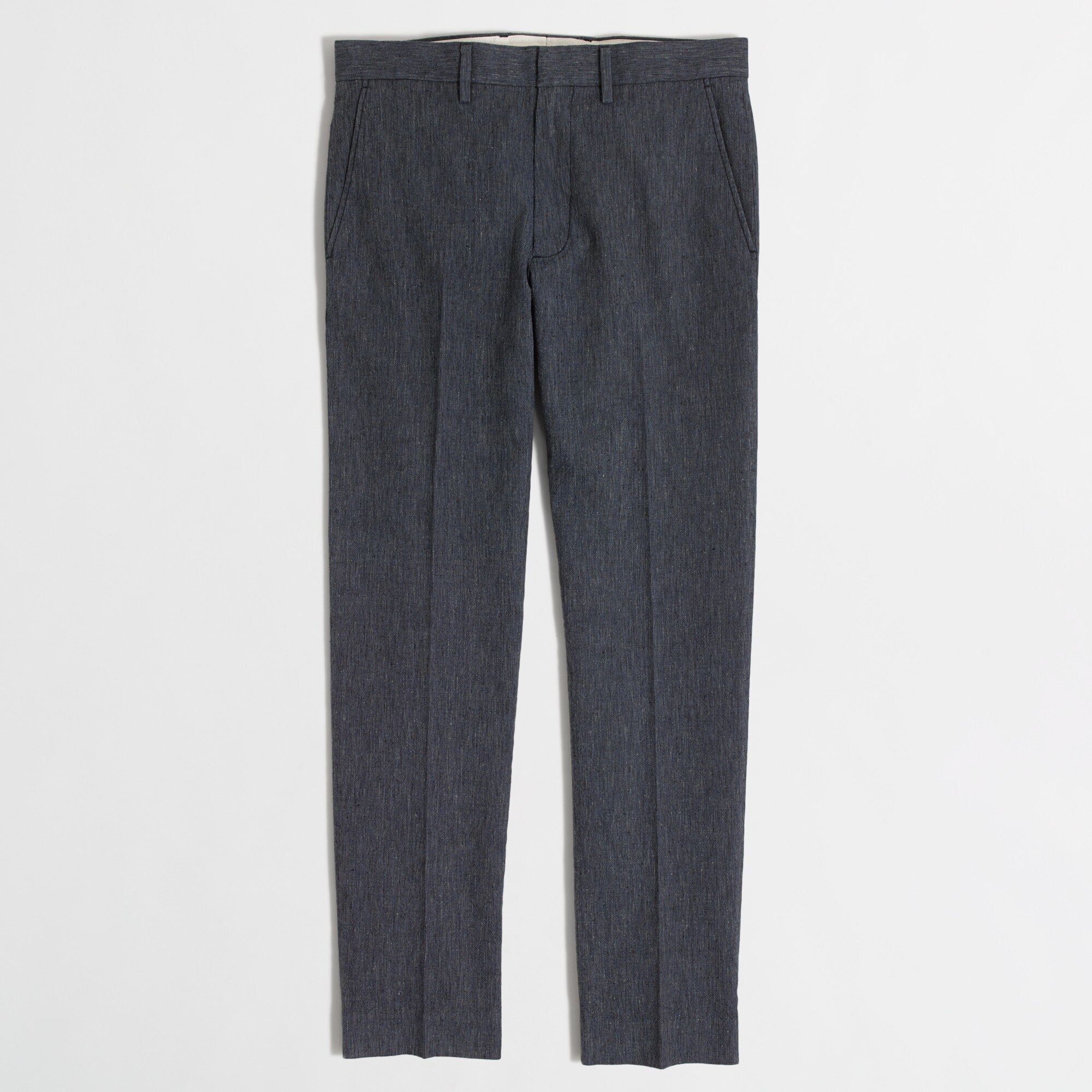 Bedford linen-cotton dress pant : | Factory