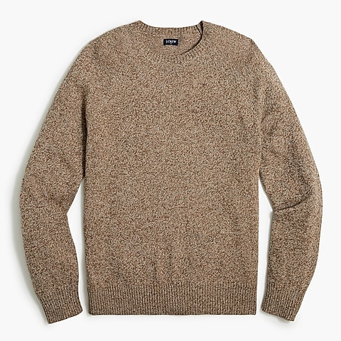 Crewneck sweater in supersoft lambswool blend