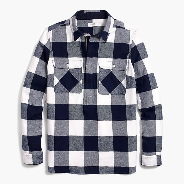 j.crew factory: flannel shirt jacket