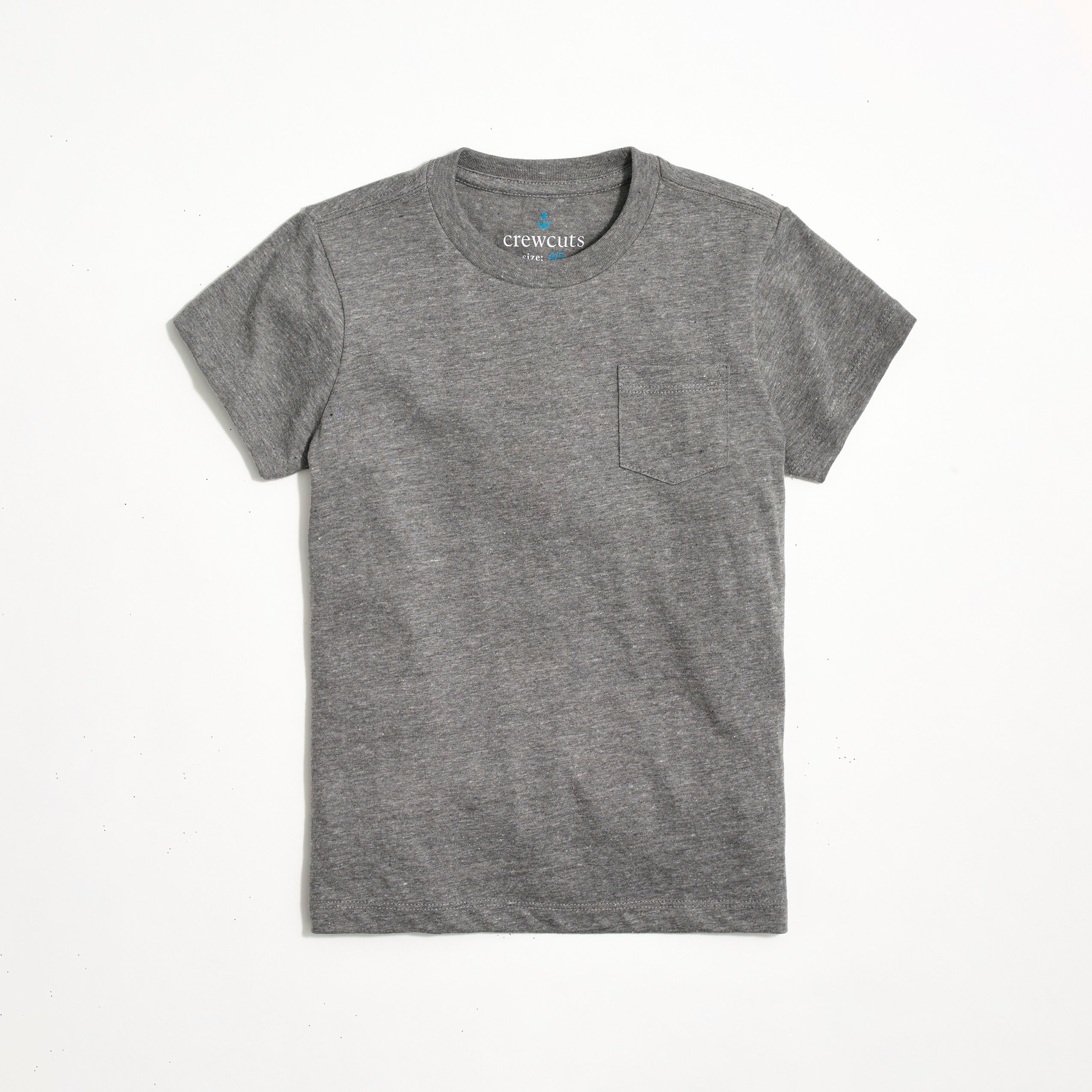 Kids' short-sleeve jersey pocket tee