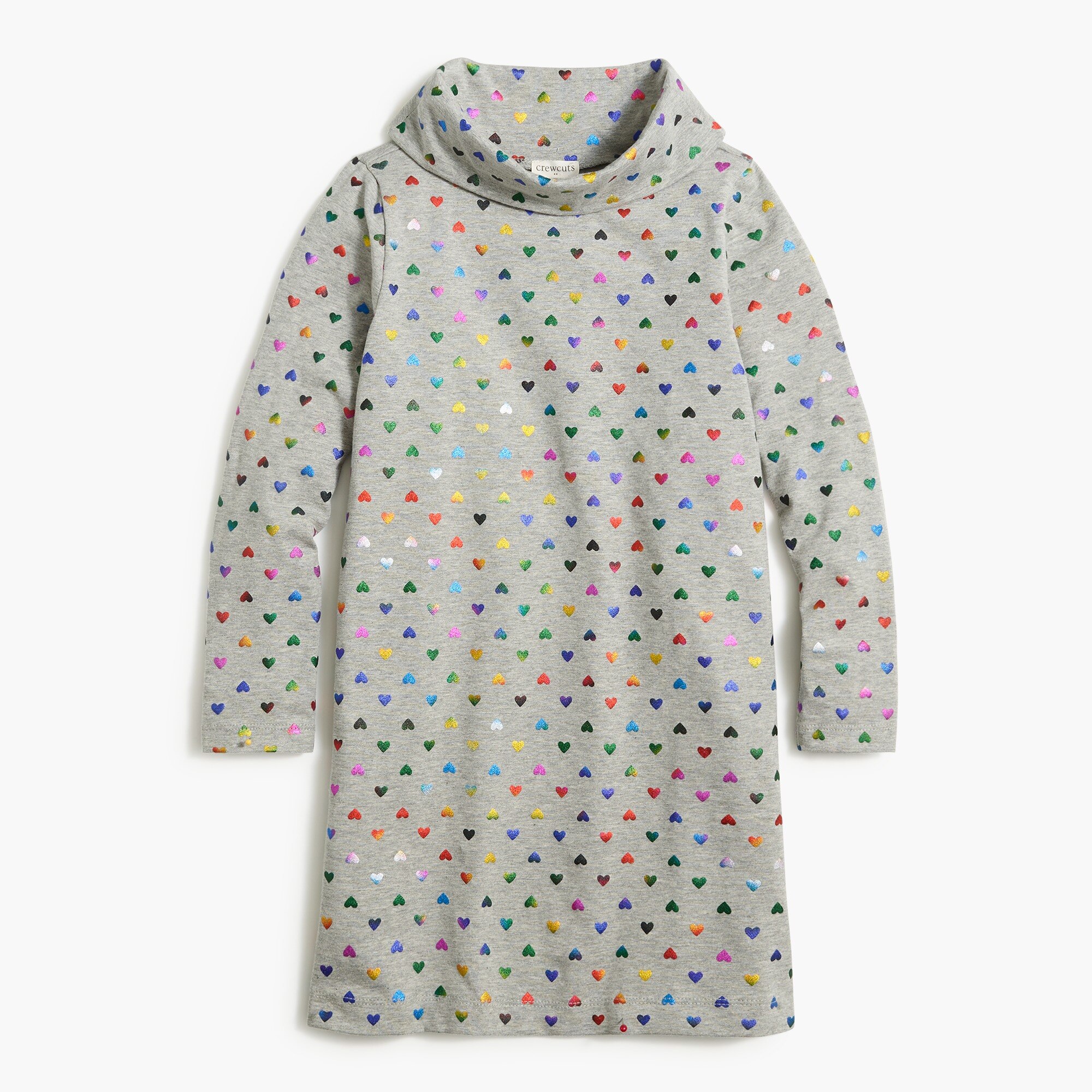 Image of Turtleneck knit dress