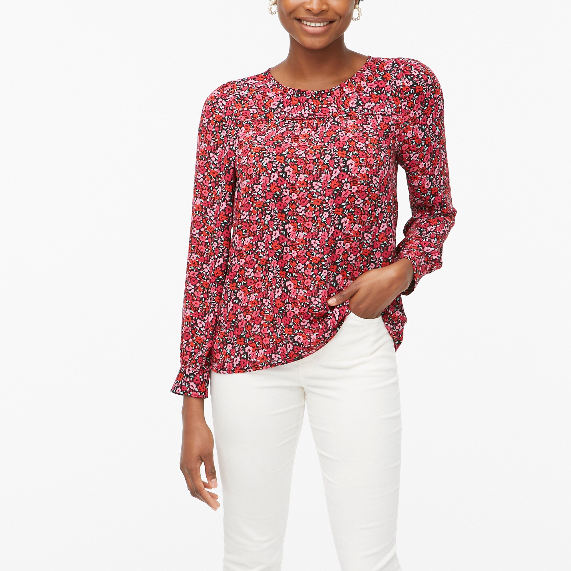 Image of Top with piping