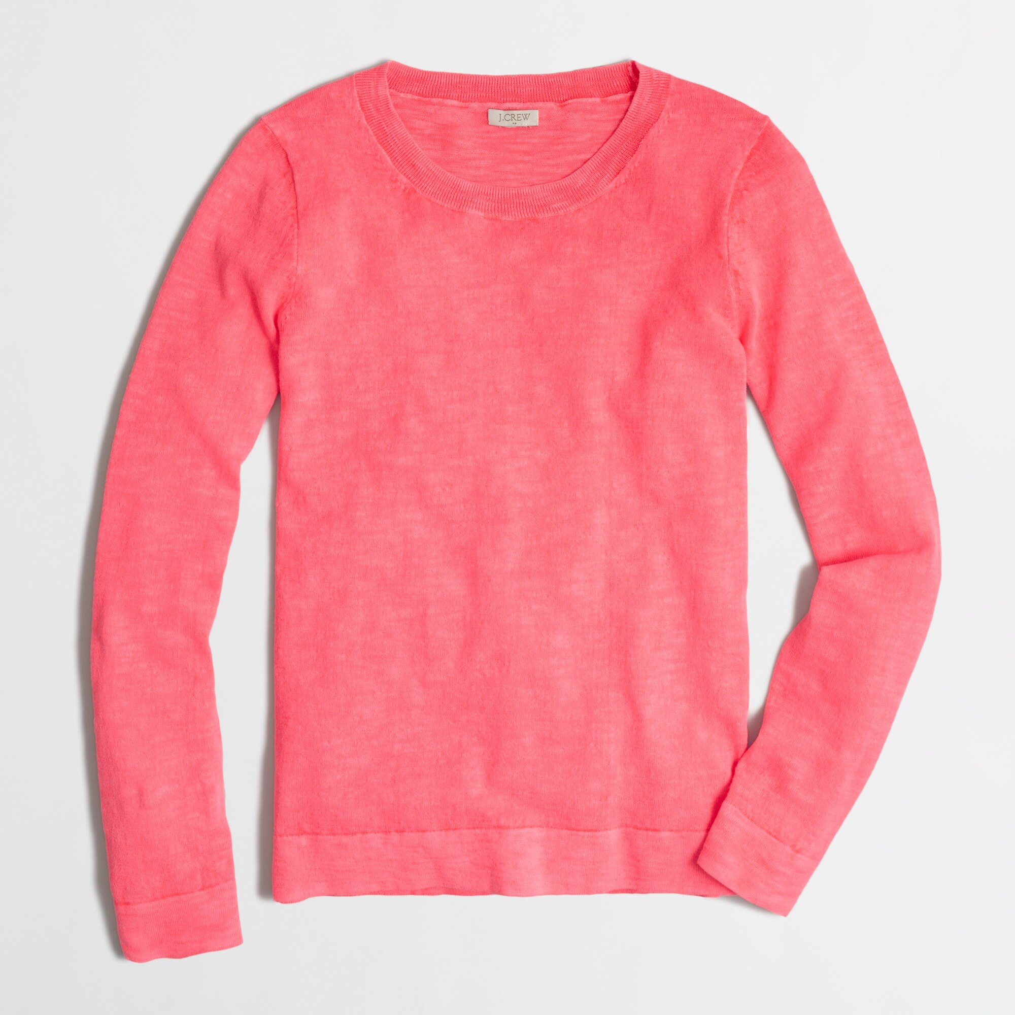 J.Crew Factory Slub cotton Teddie sweater