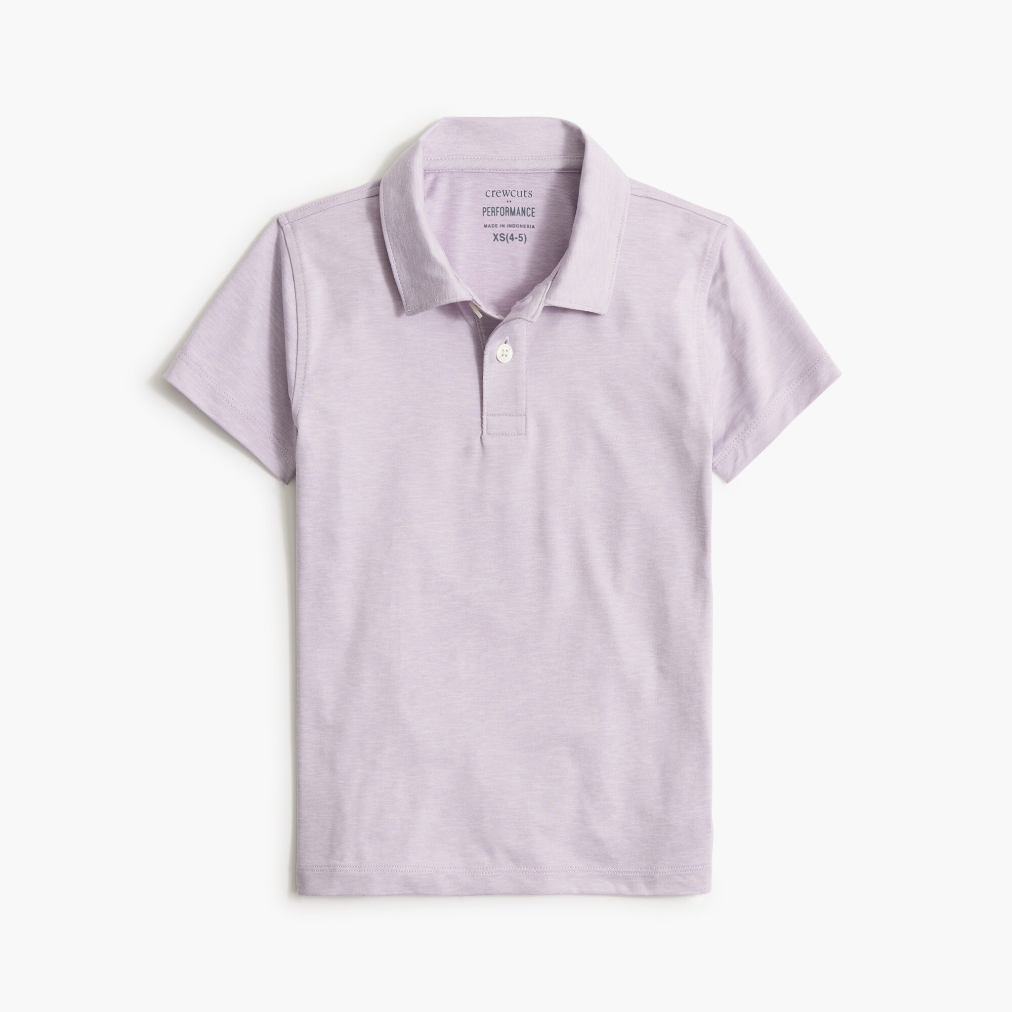 Boys' short-sleeve printed washed shirt