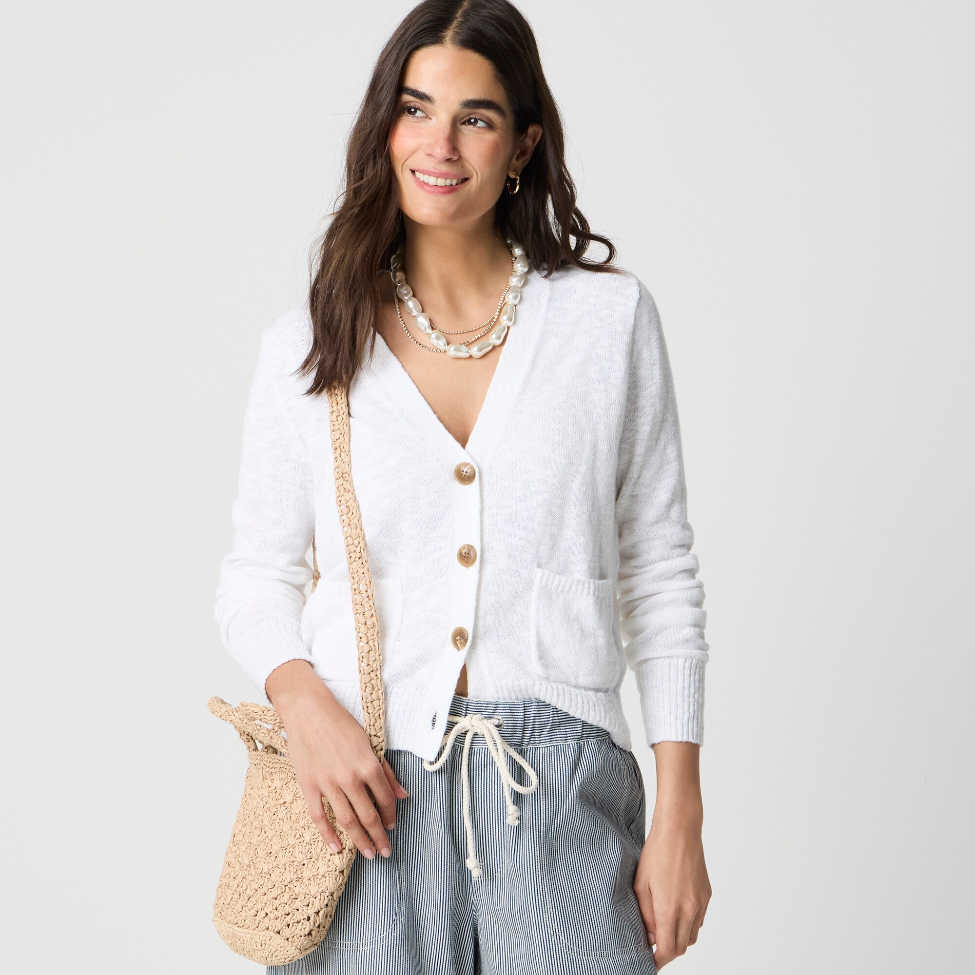 Beach cardigan sweater