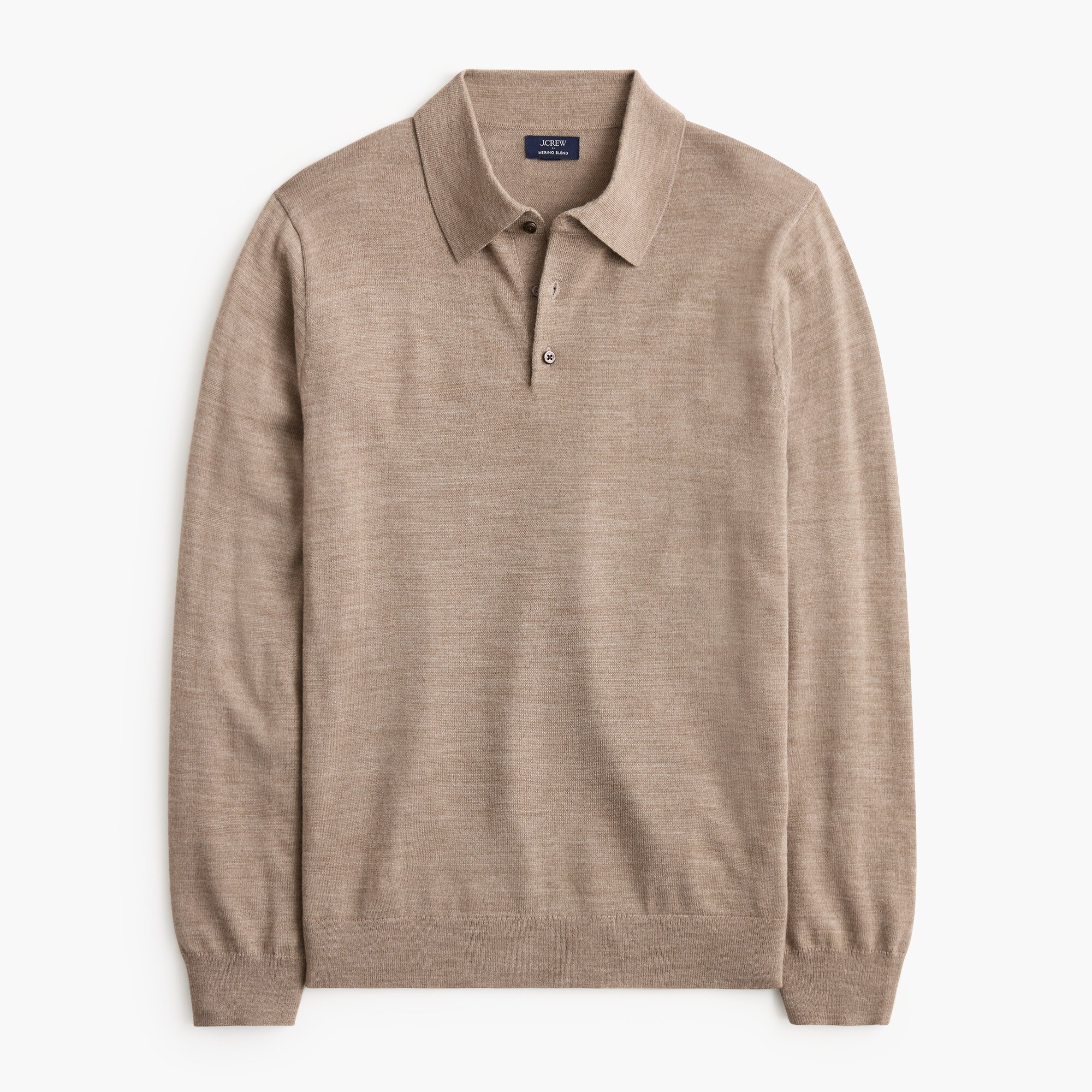 Merino wool-blend half-zip