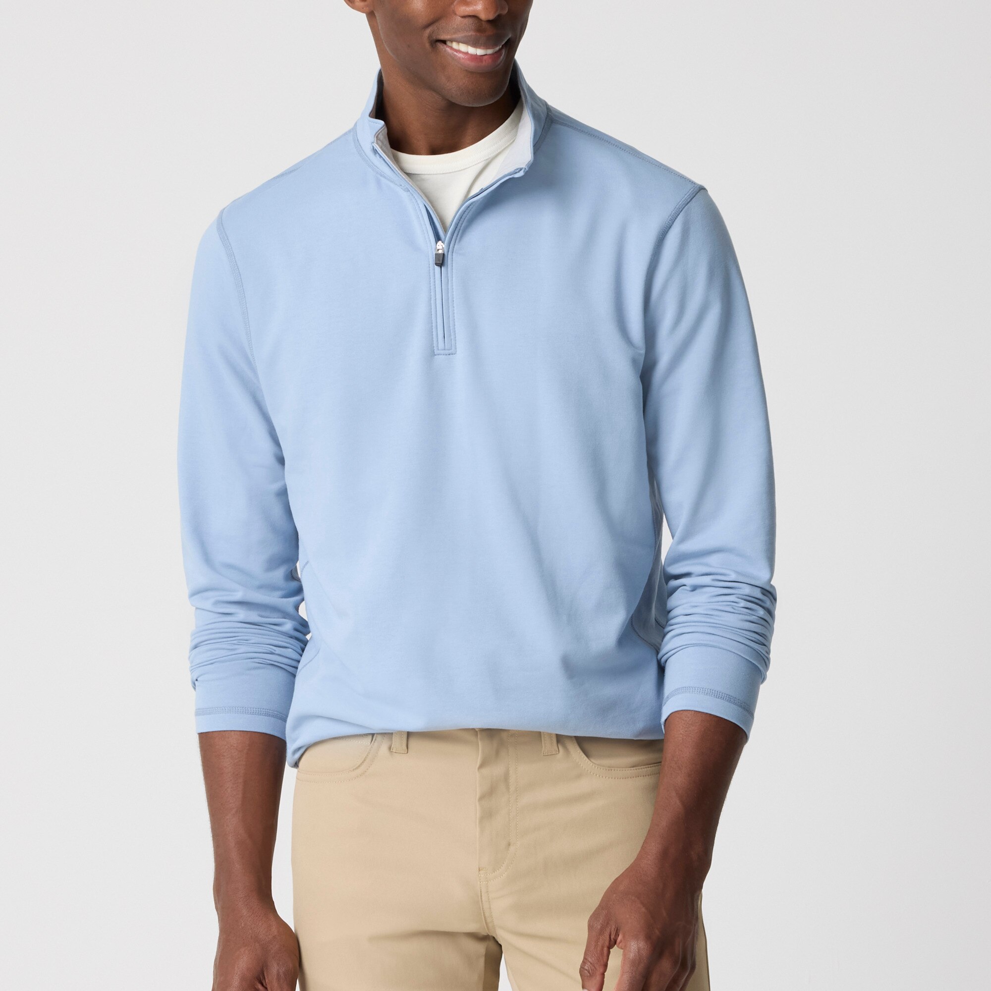 Performance half-zip