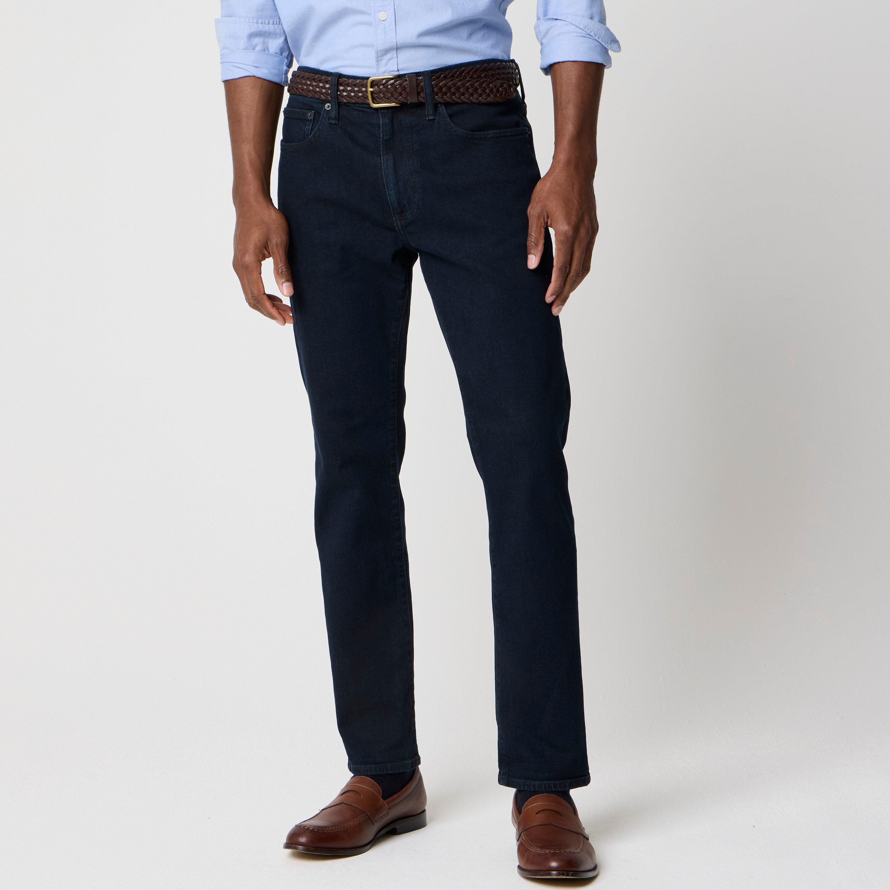Straight-fit jean in signature flex