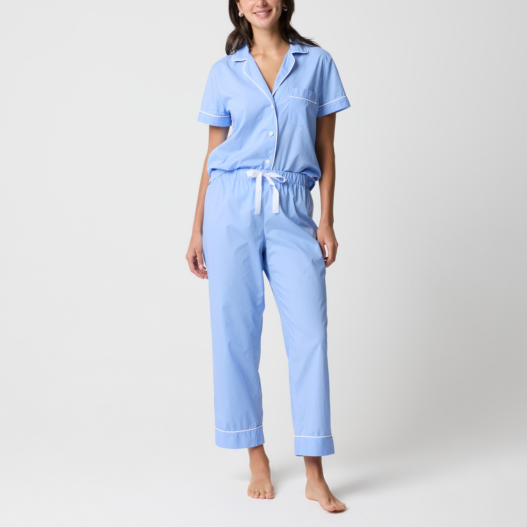 Woven pajama set