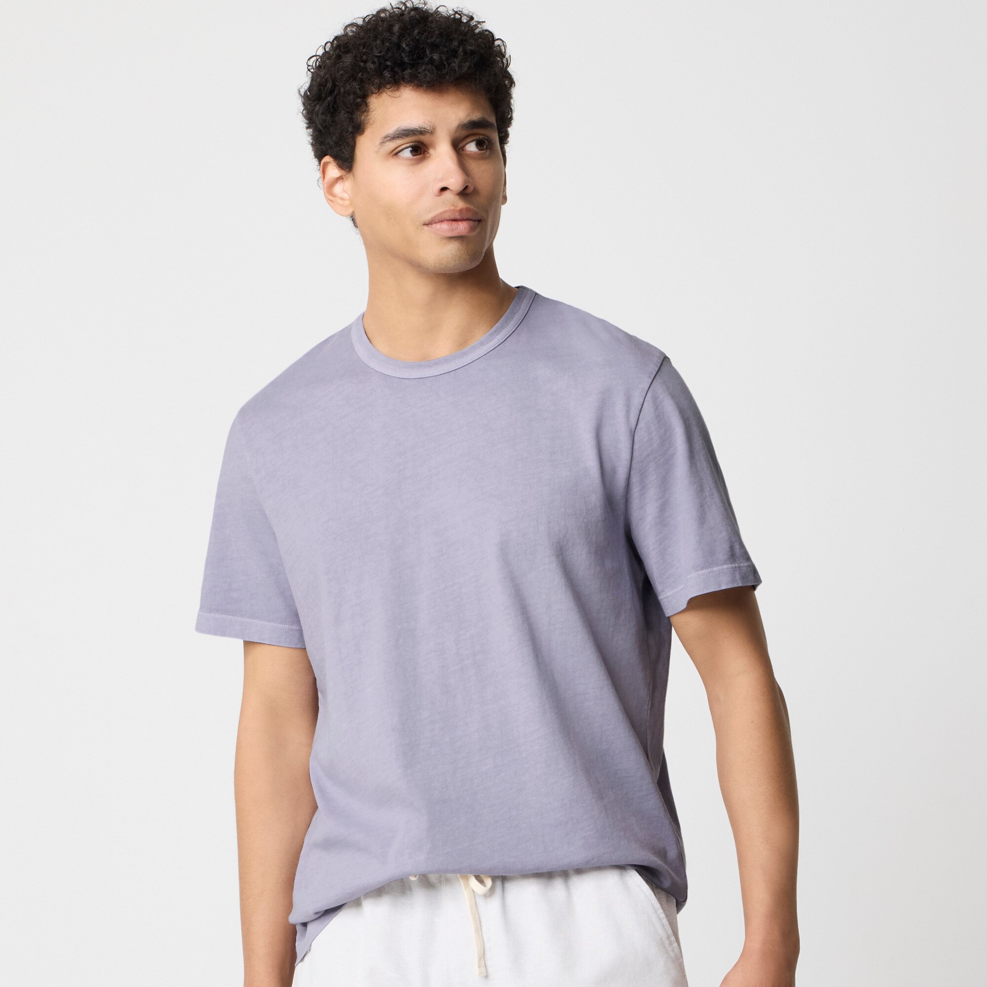 Garment-dyed tee