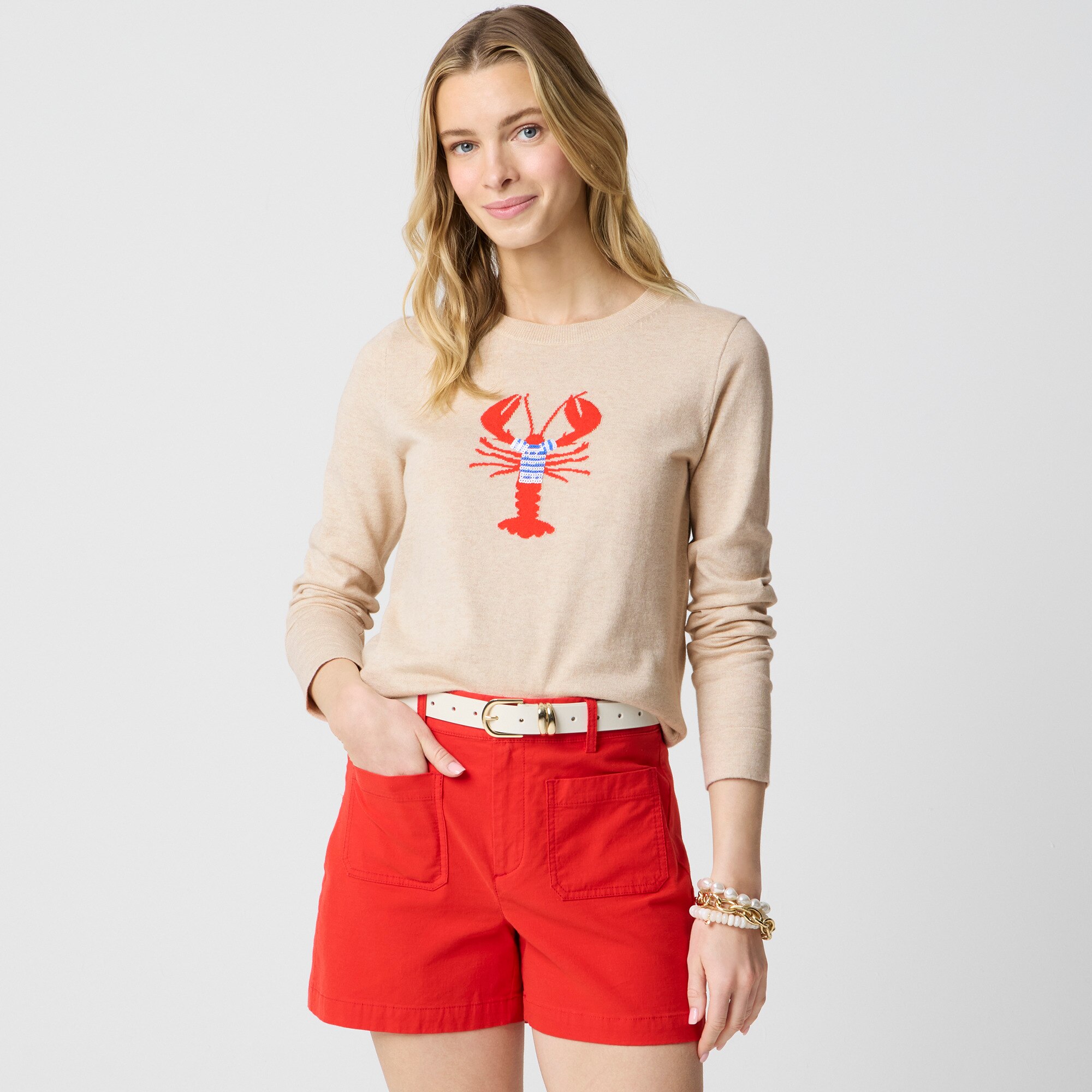 Lobster Teddie sweater
