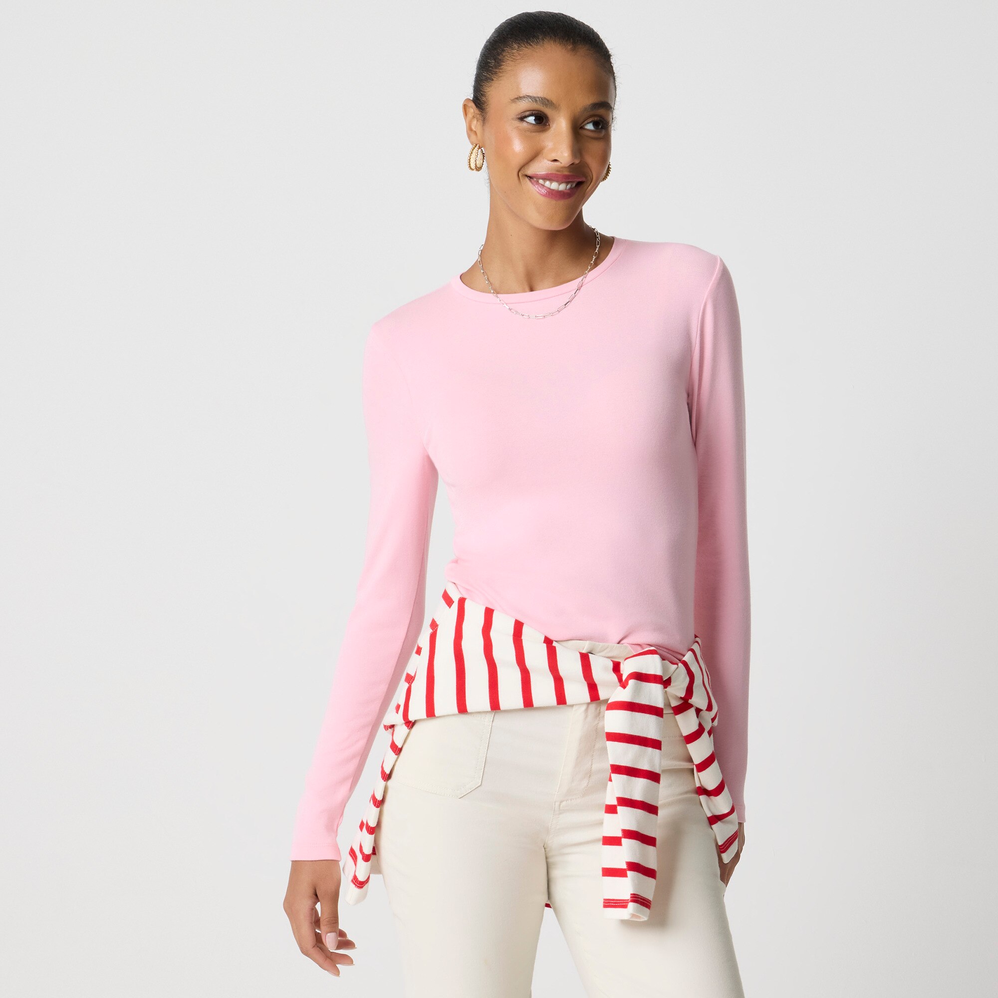 Long-sleeve everyday tee