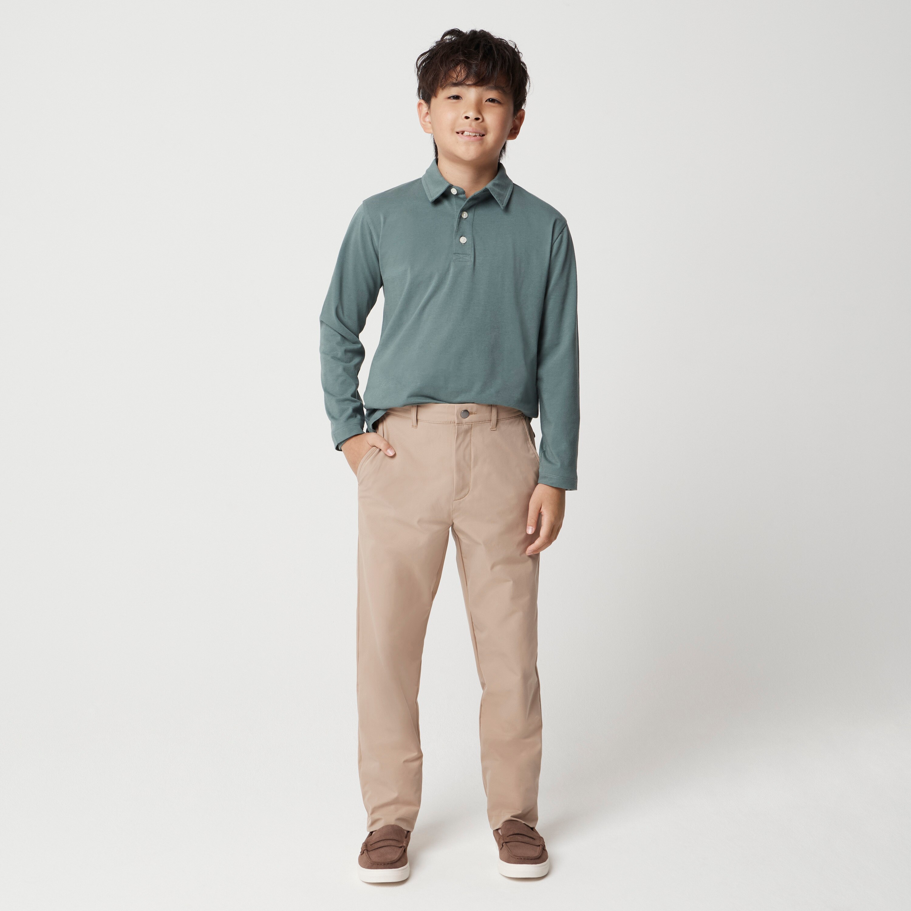 Boys' slim-fit tech chino pant