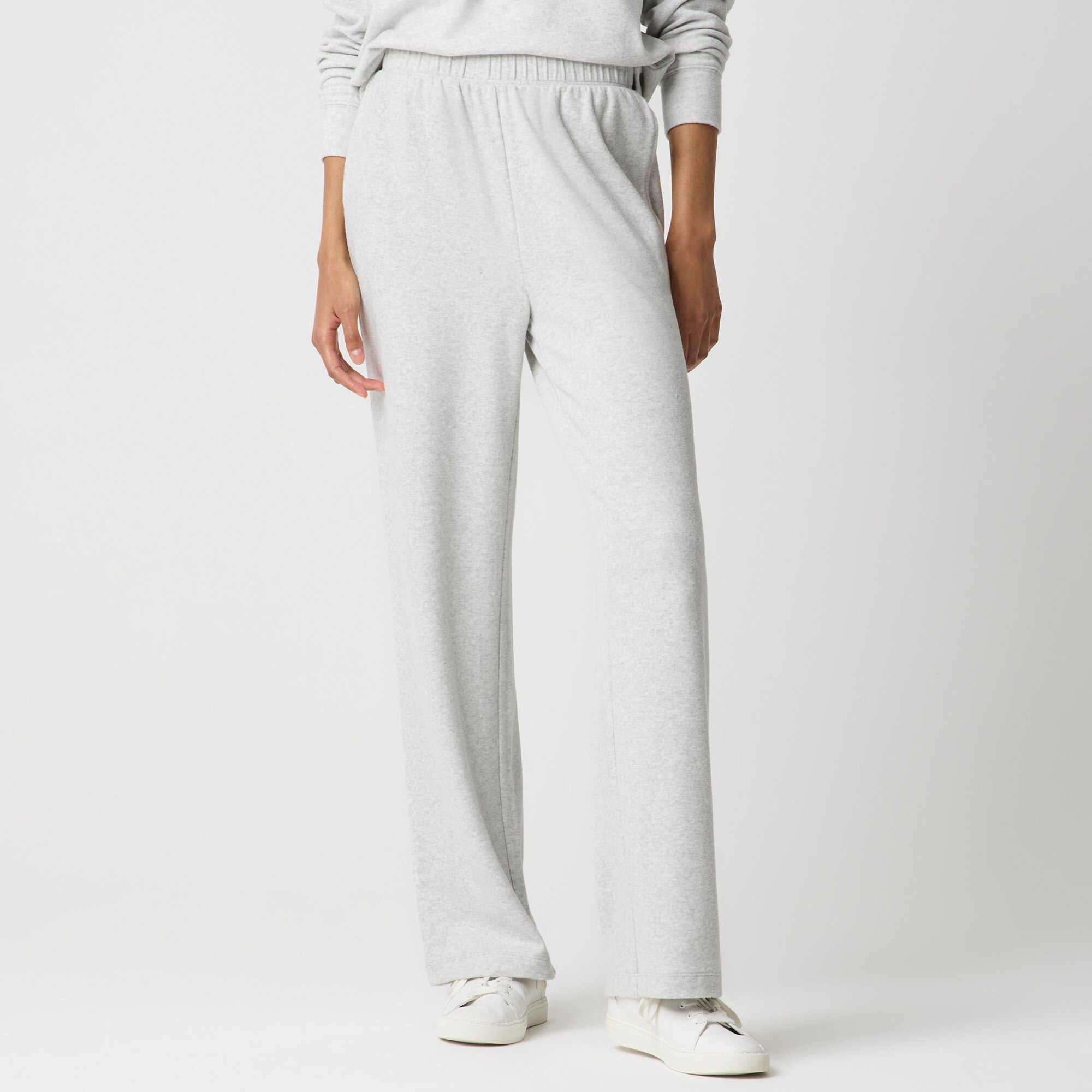 Petite supersoft straight-leg sweatpant