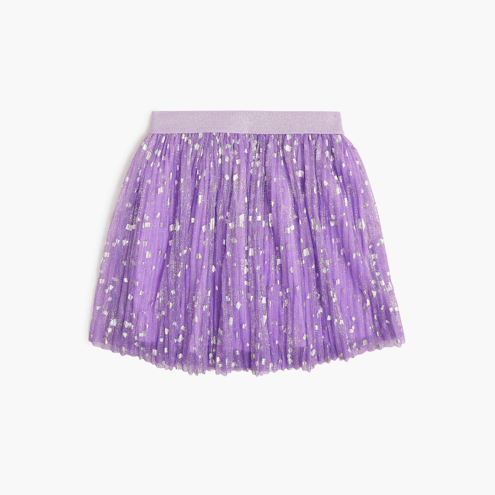 Girls sparkle tulle pleated skirt 30$
