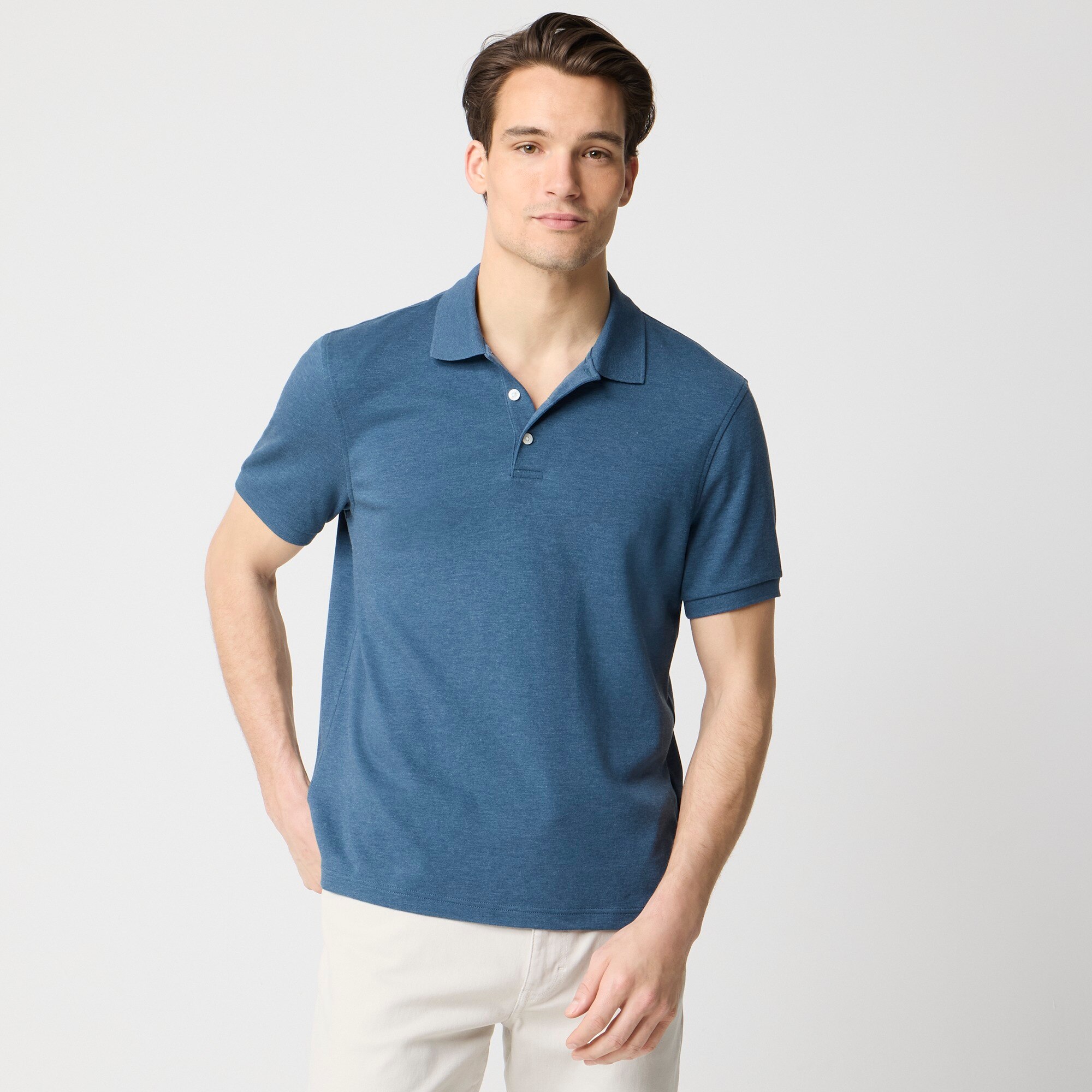 Soft-touch polo shirt