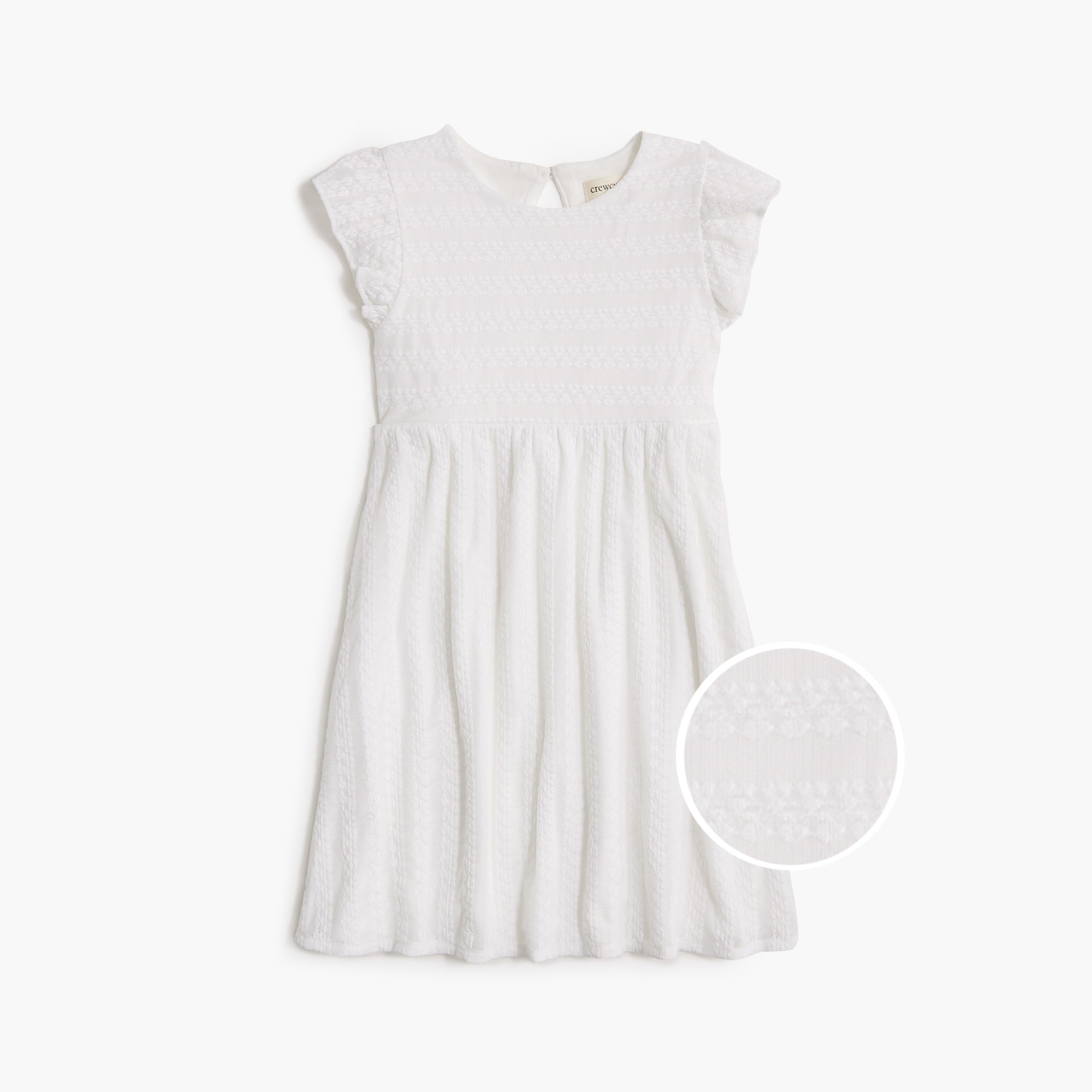 Girls knit flutter-sleeve dress 49$