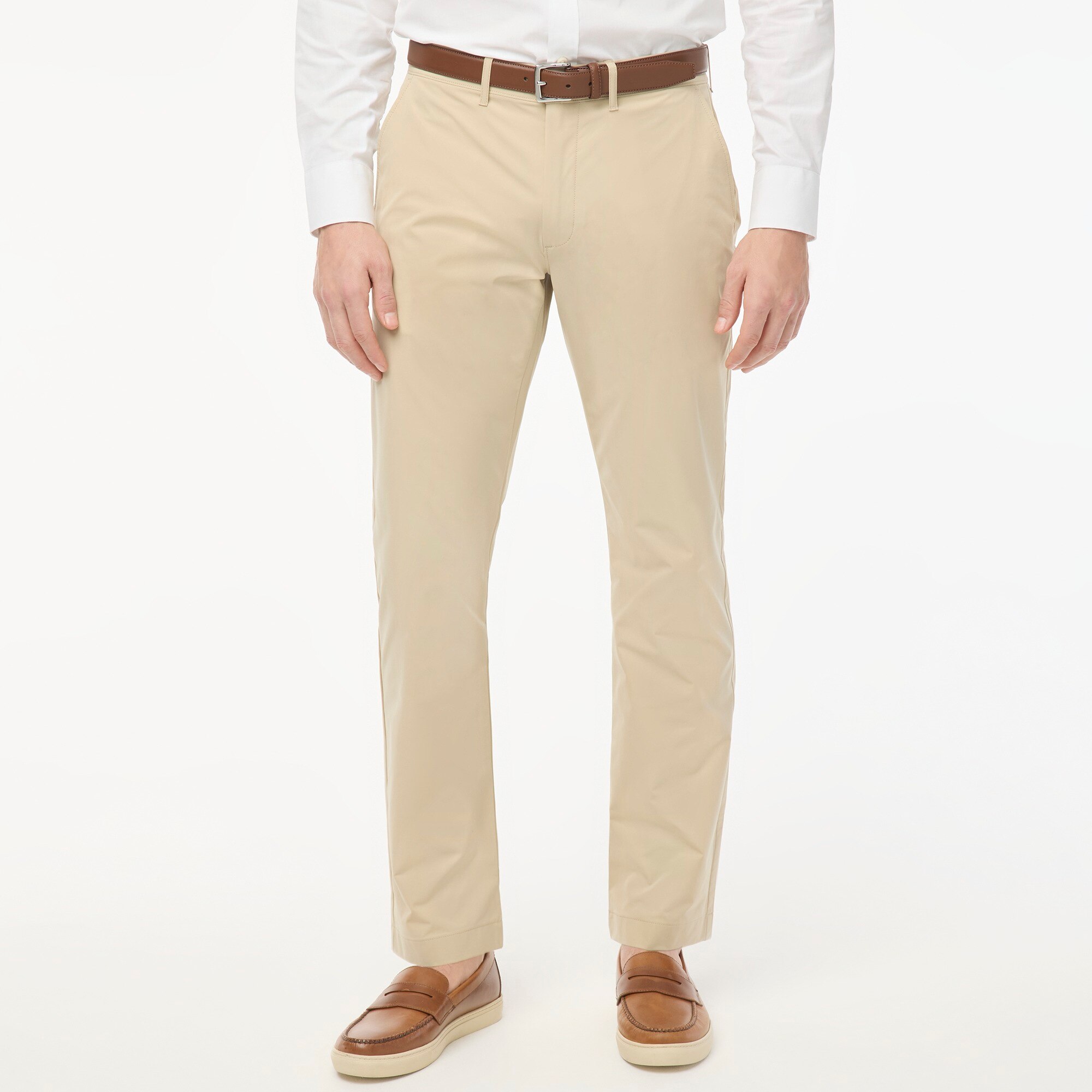 Straight-fit tech chino pant