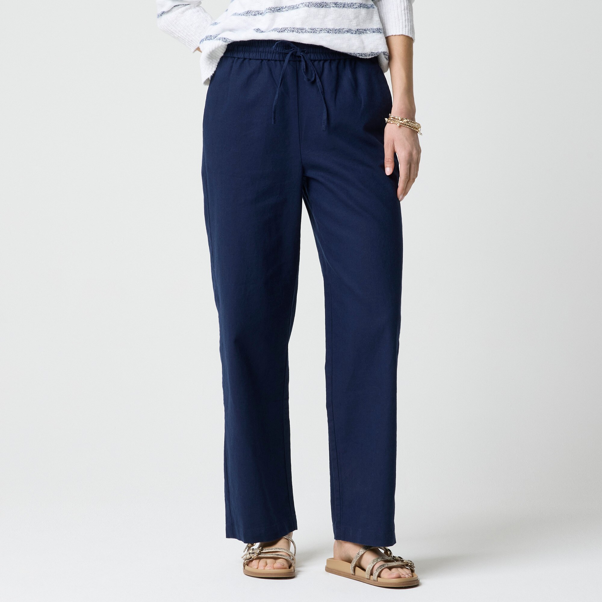 ショートパンツ CASABLANCA Women Straight Pants WF23TR10408 05 blue WS22-TR-080_01_8efa45eb-e99b-
