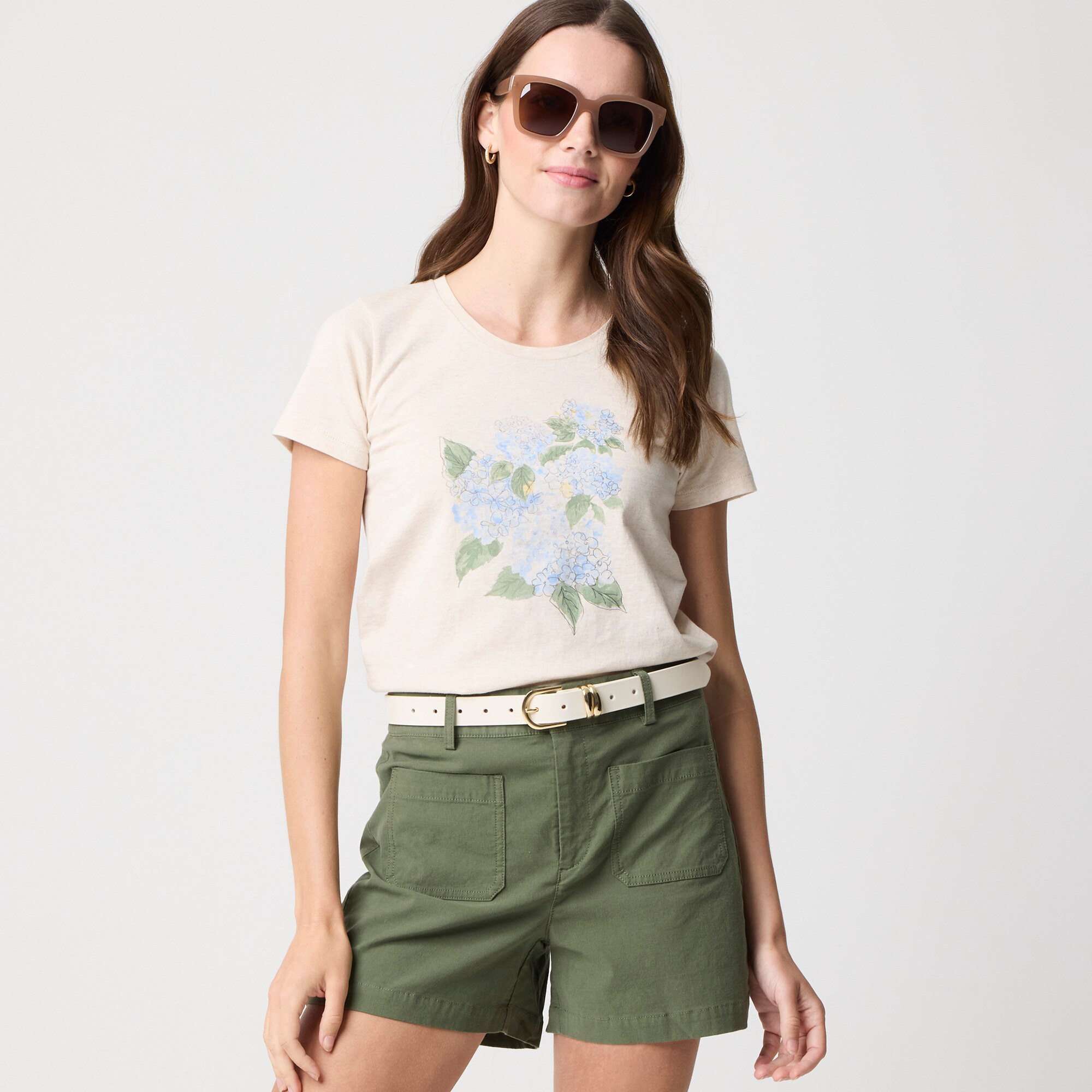 Hydrangeas graphic tee