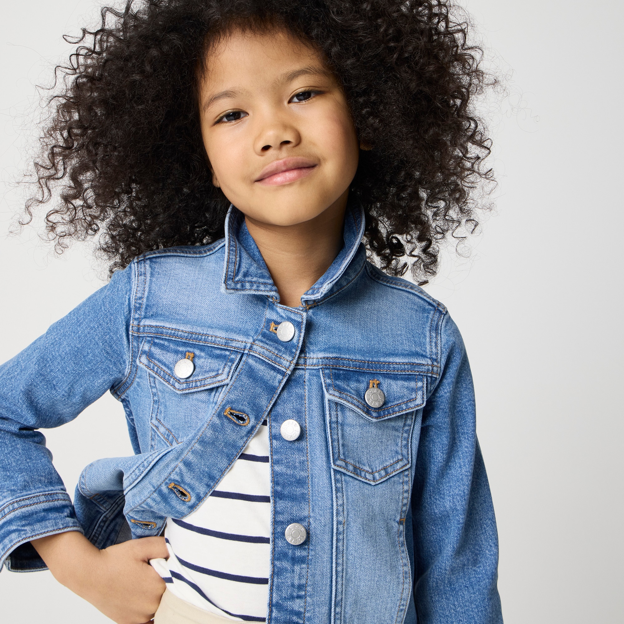 Girls' denim jacket