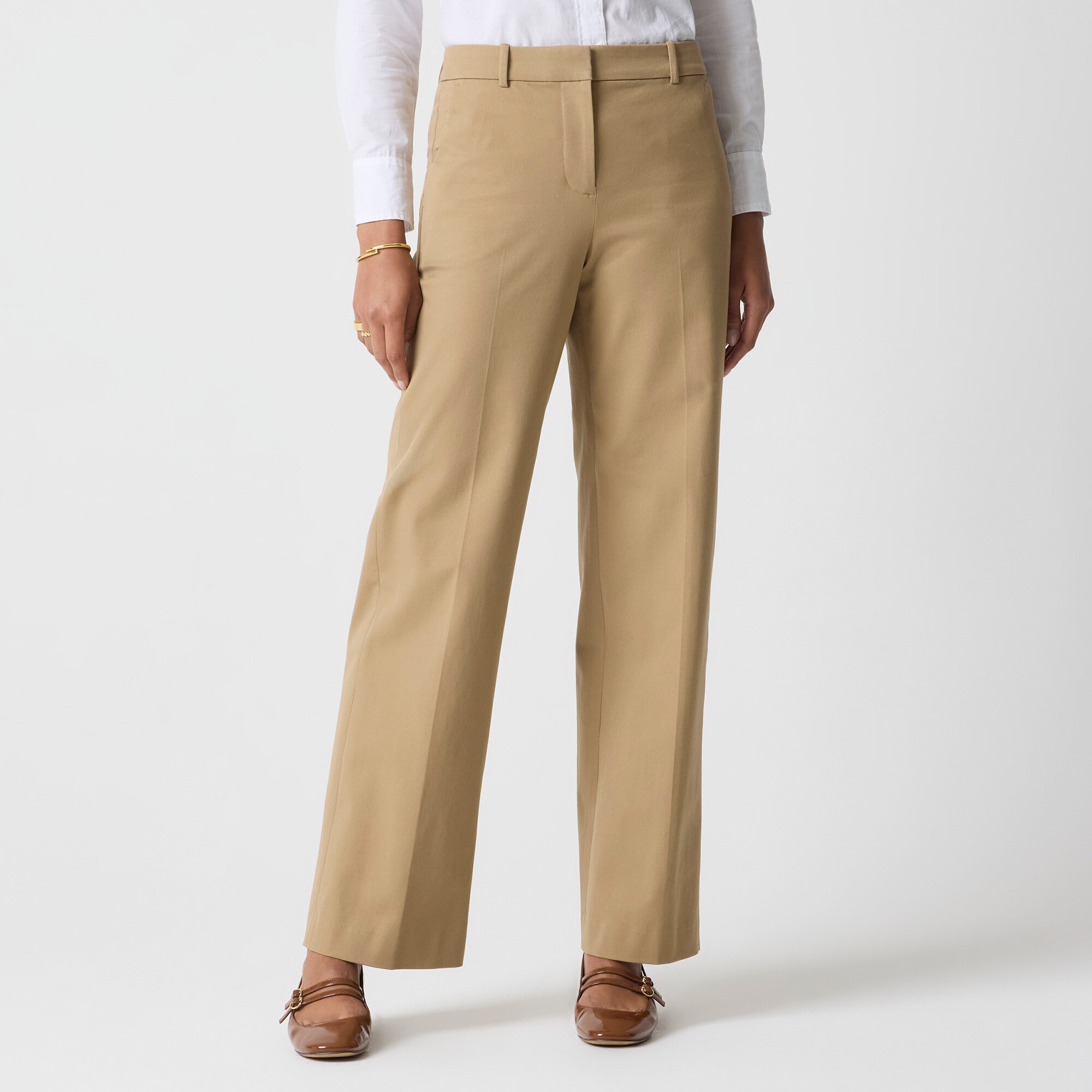 Remy full-length high-rise wide-leg pant