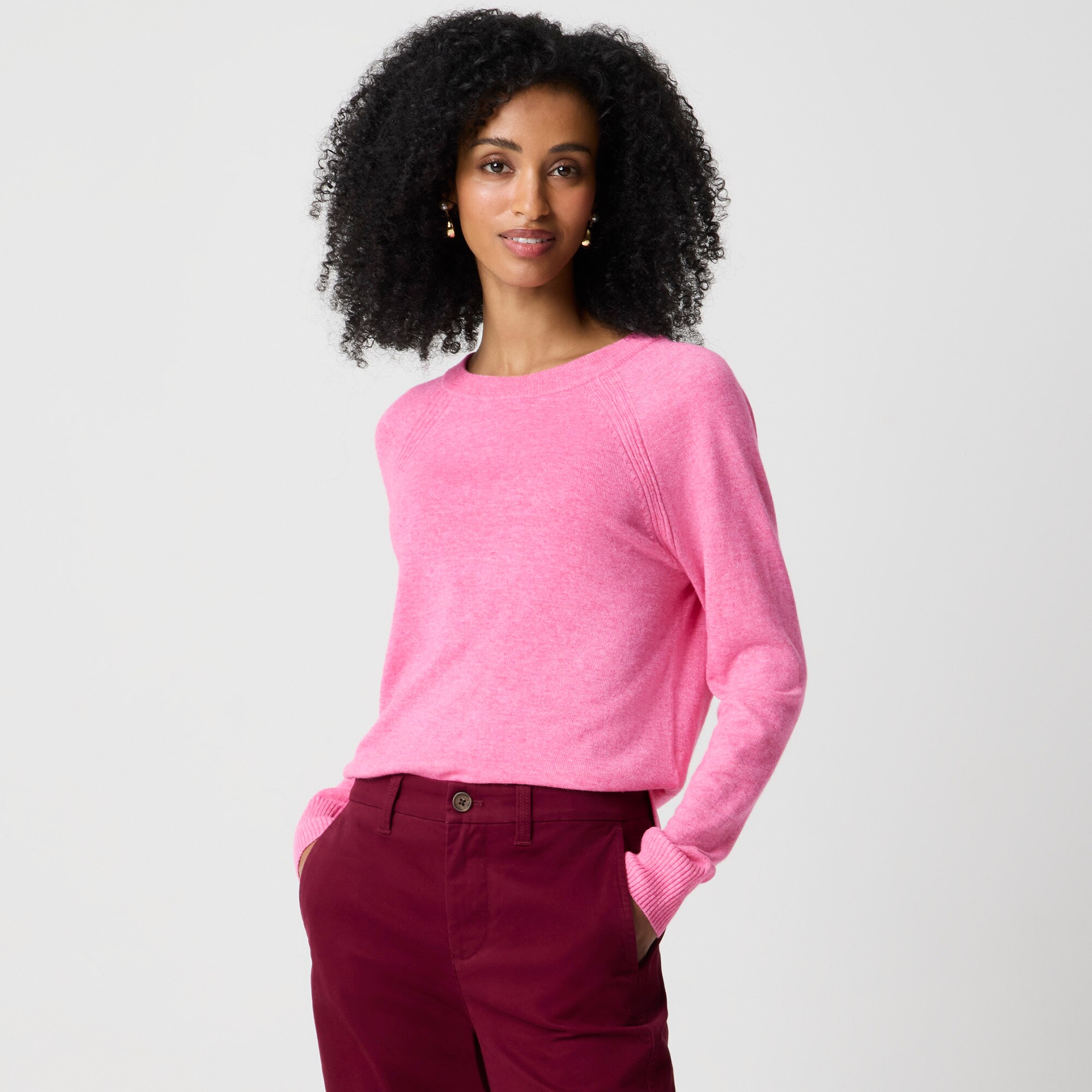 Wool-blend boyfriend sweater