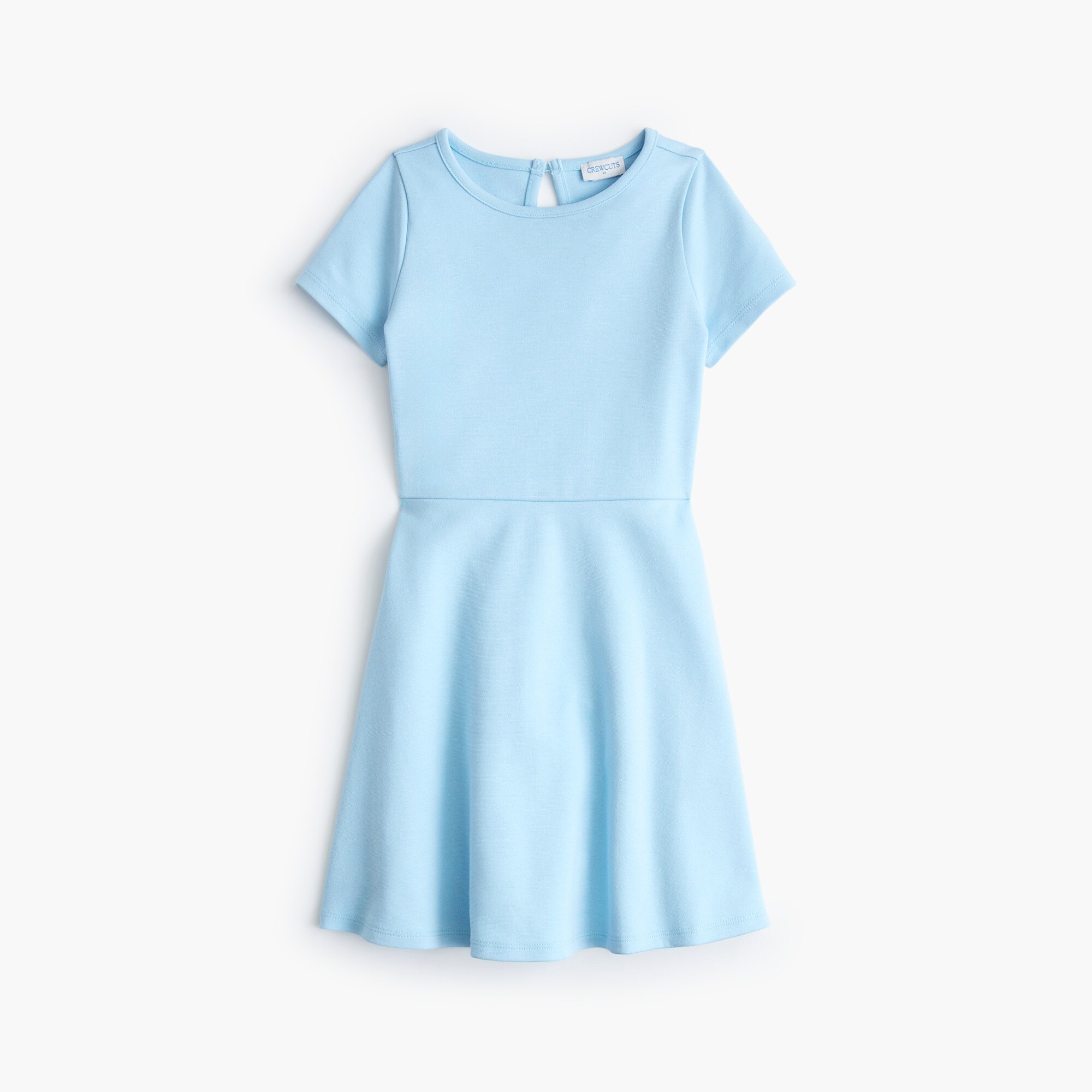 Girls short-sleeve ponte uniform dress 28$
