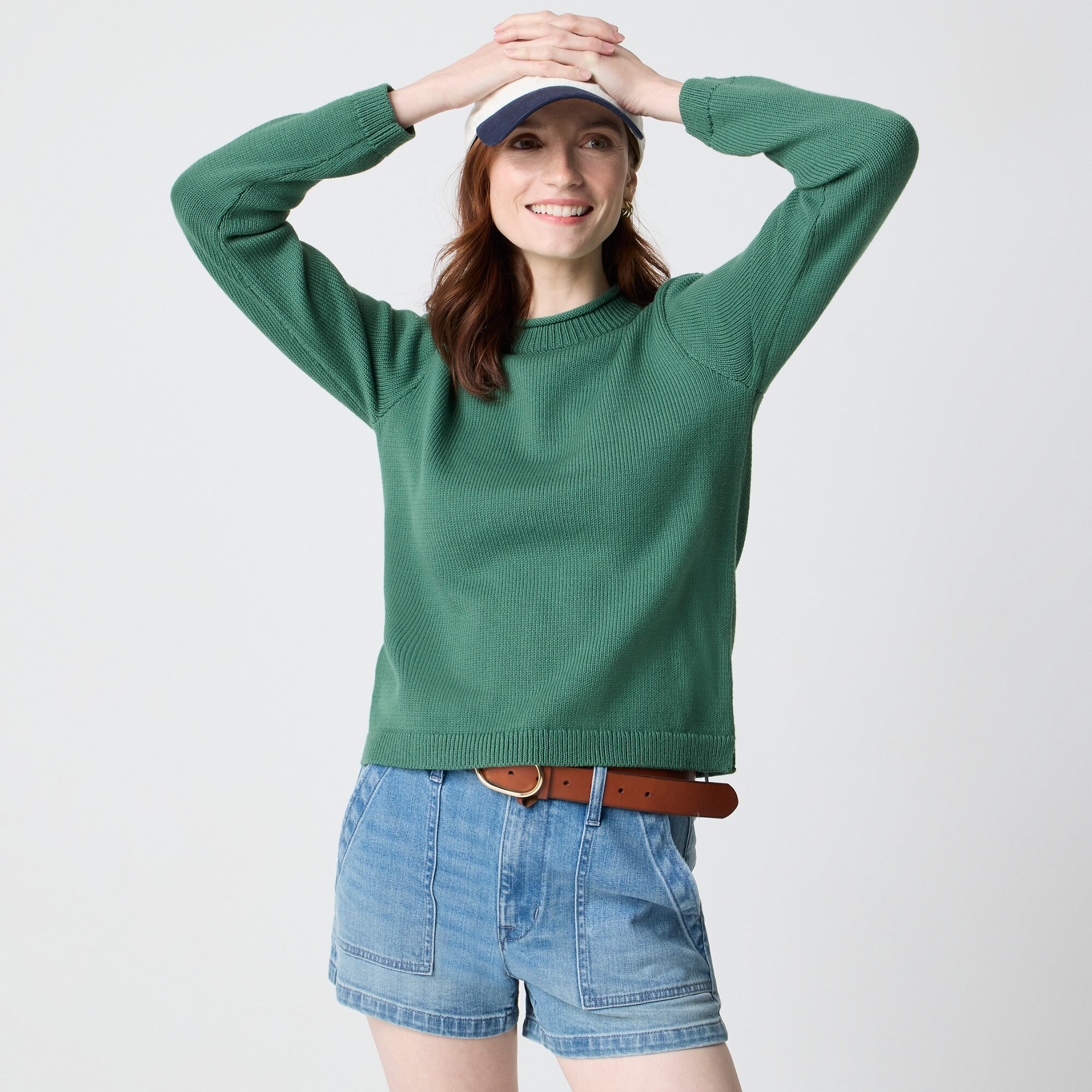 Classic mockneck sweater