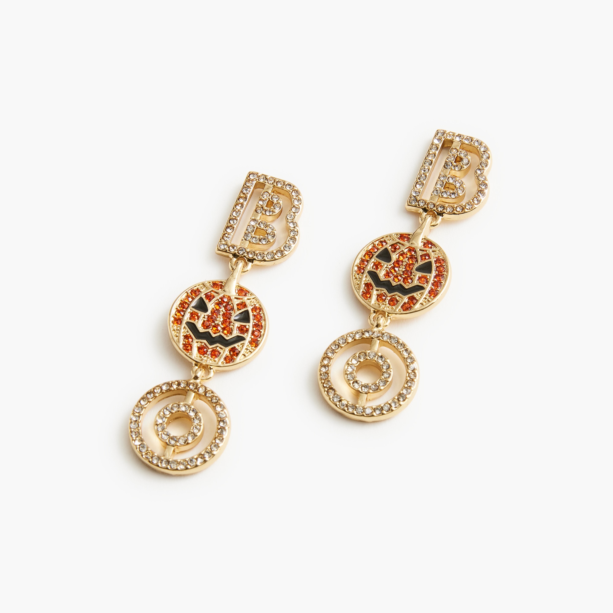 Boo statement earrings 10$