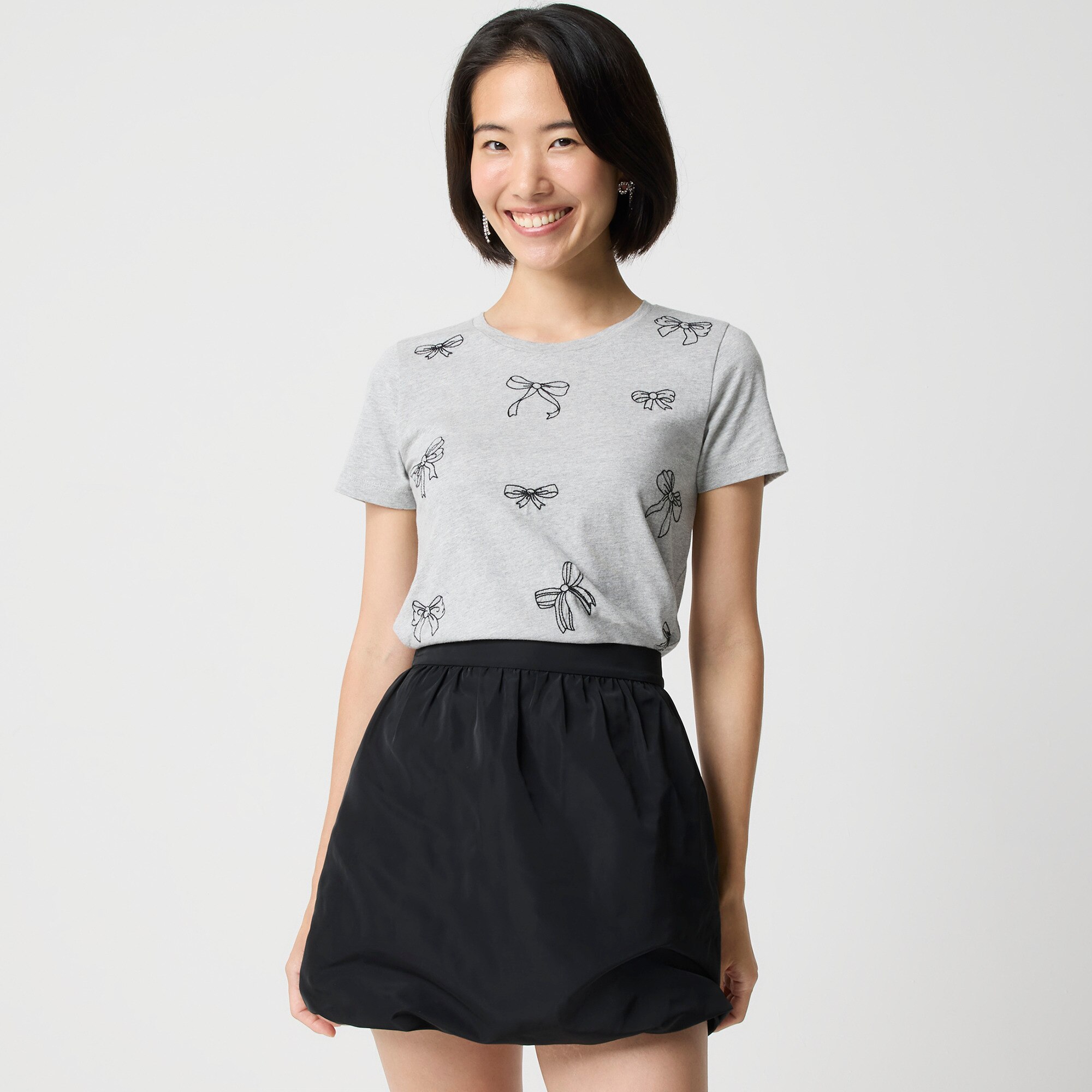 Bubble-hem mini skirt 45$