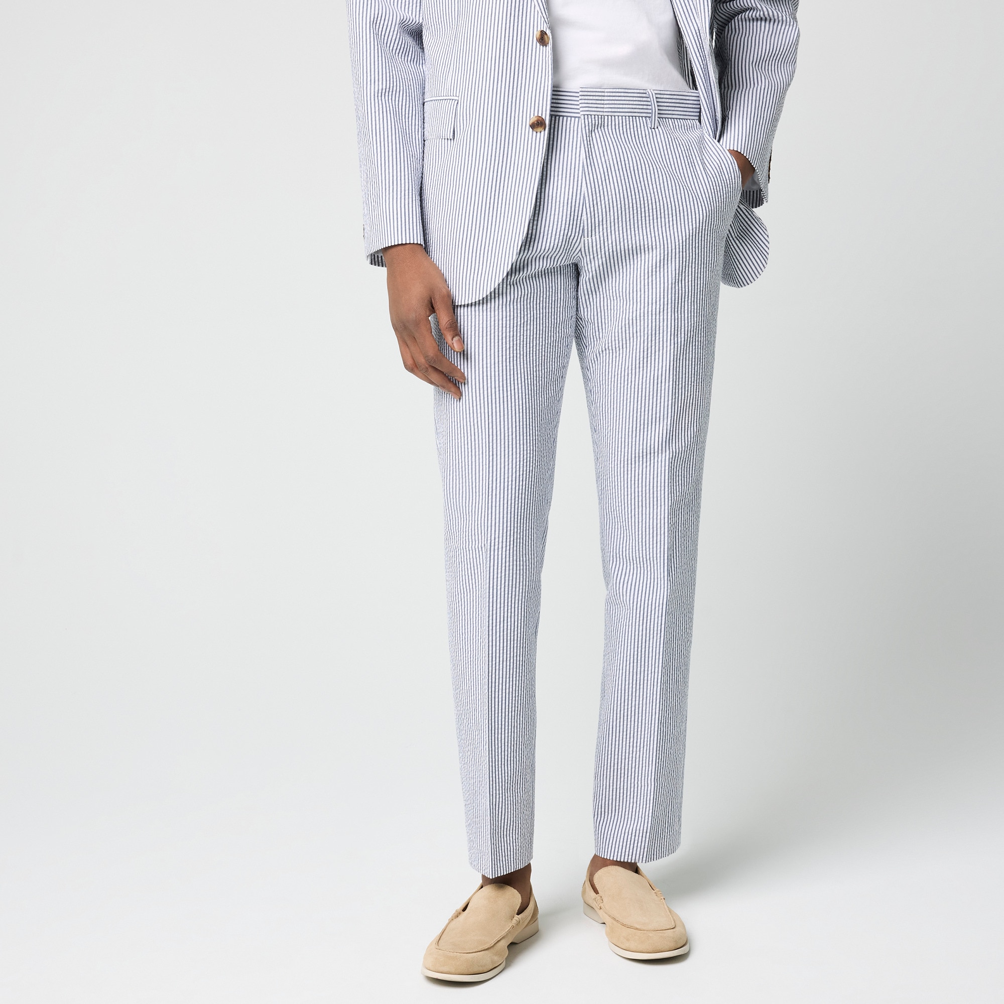 Seersucker suit pant