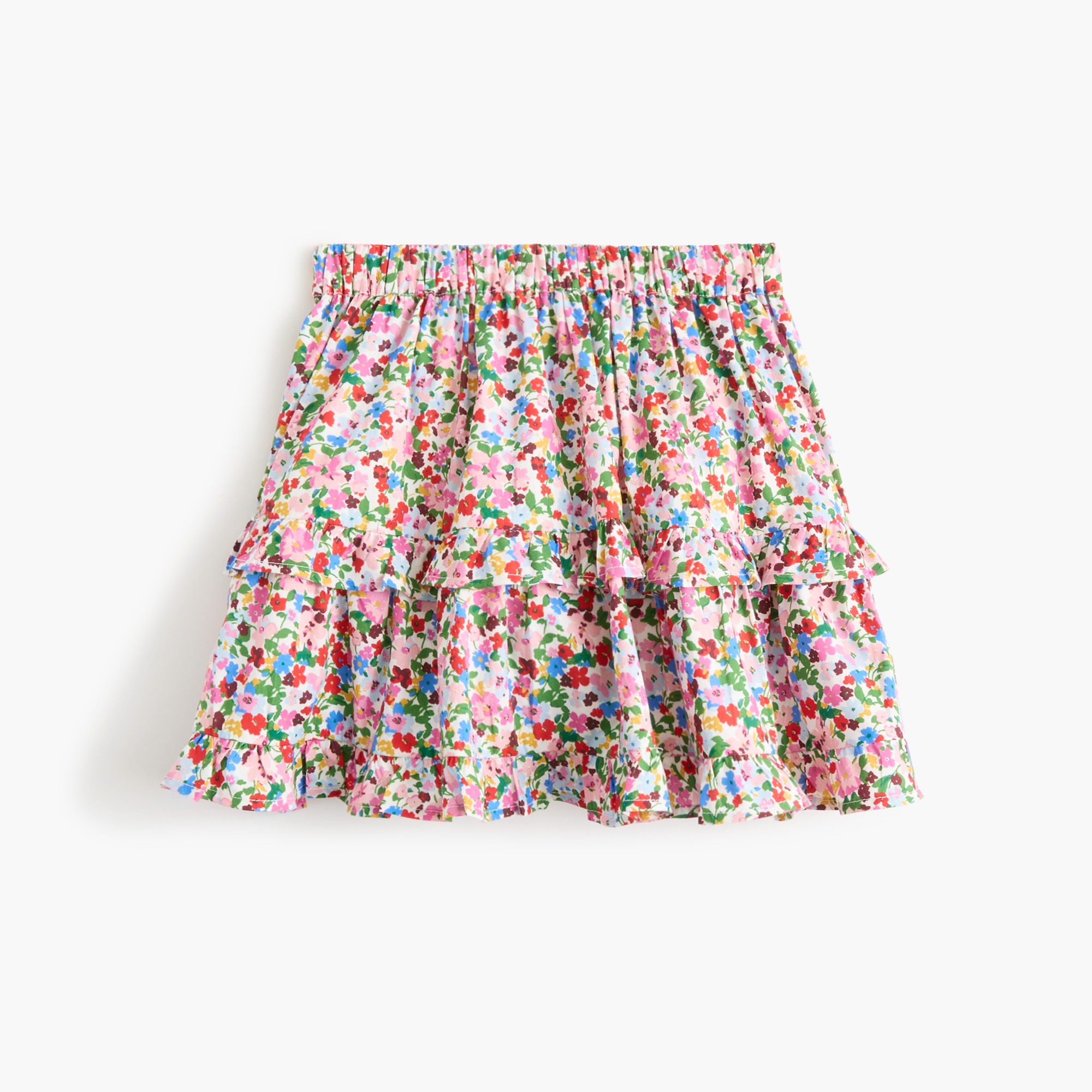 Girls floral garden tiered skirt 48$