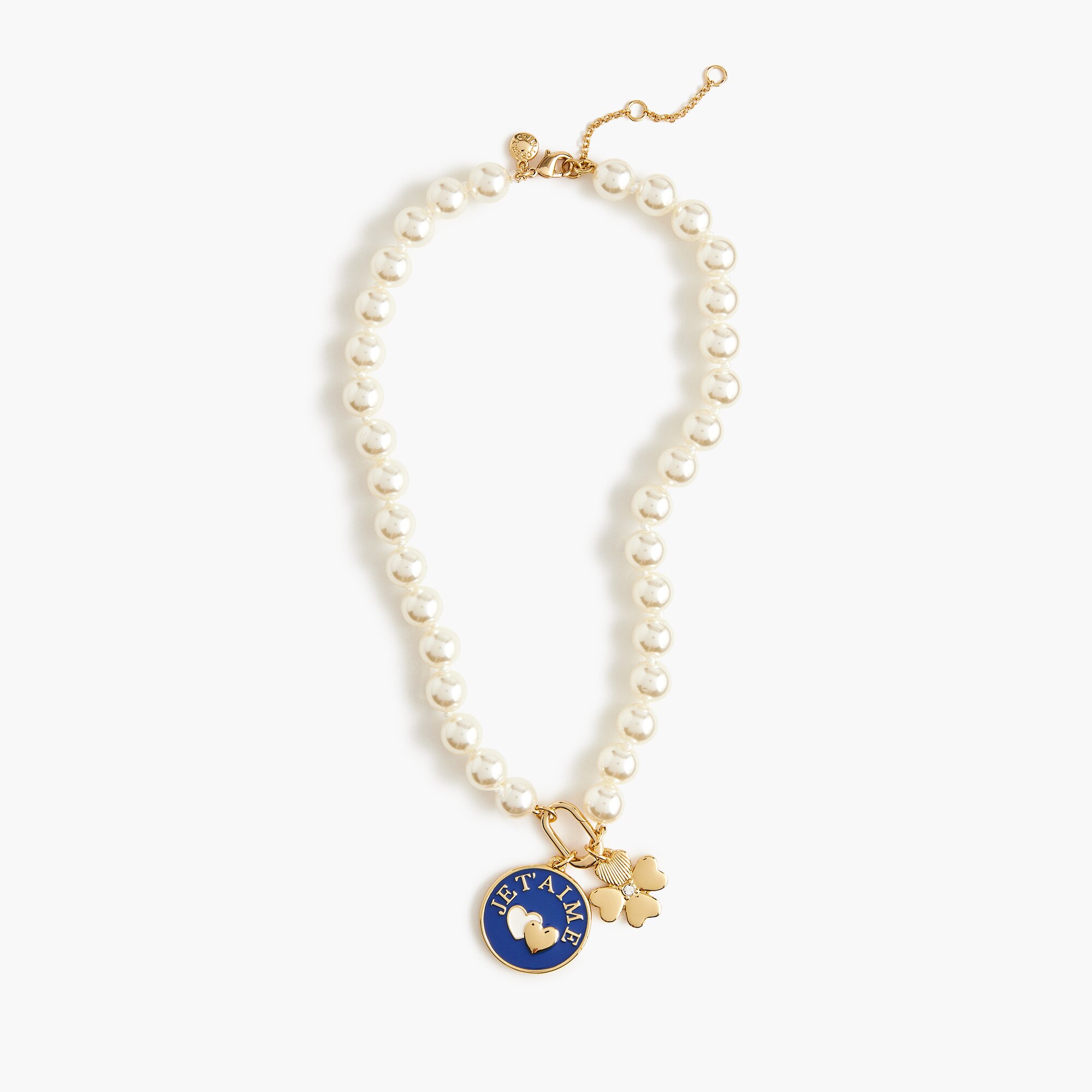 Je taime pearl pendant necklace 30$