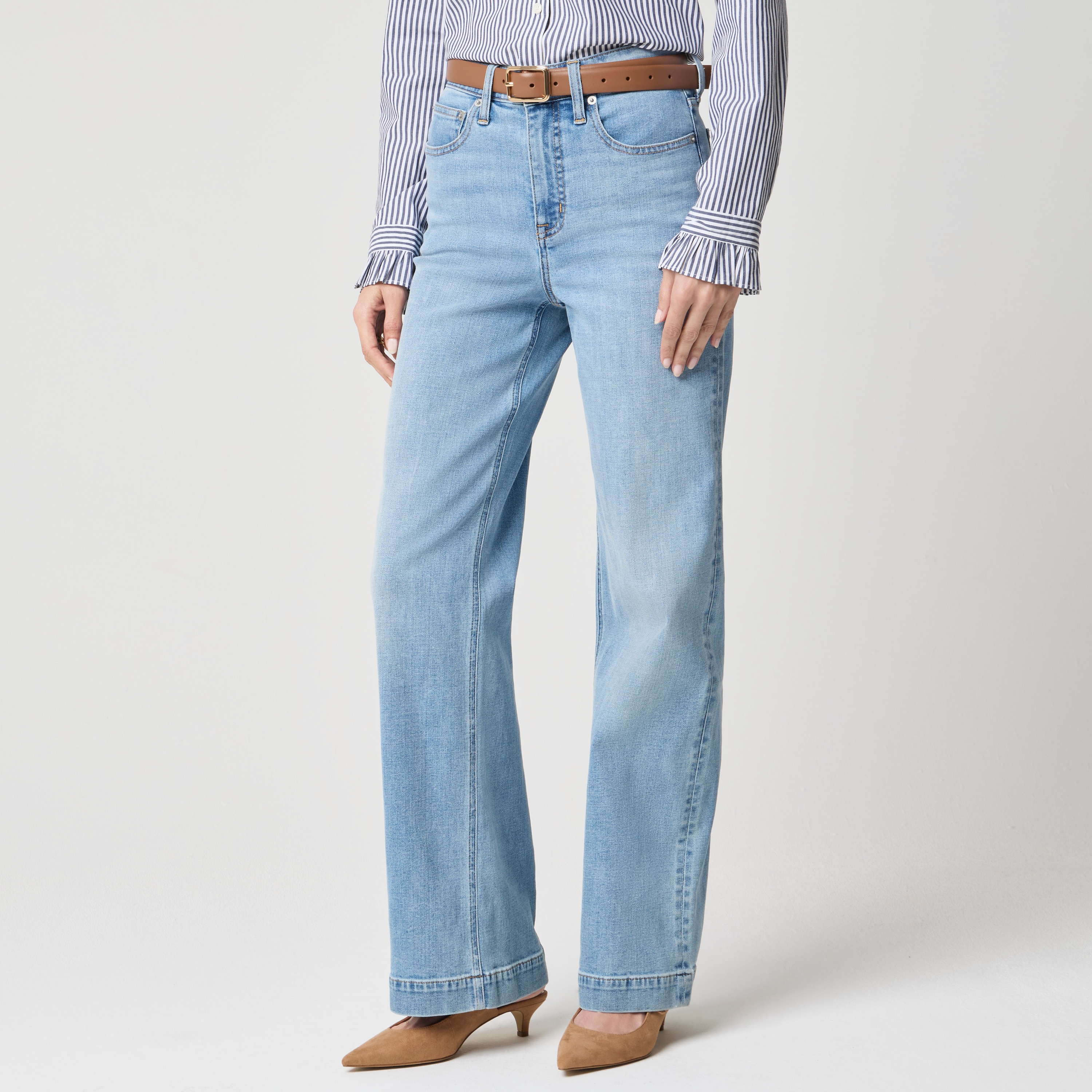 Tall classic wide-leg jean in signature stretch