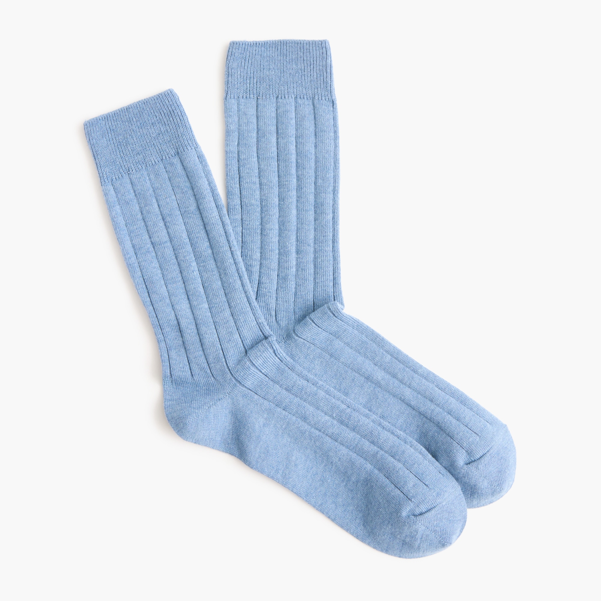Solid dress socks
