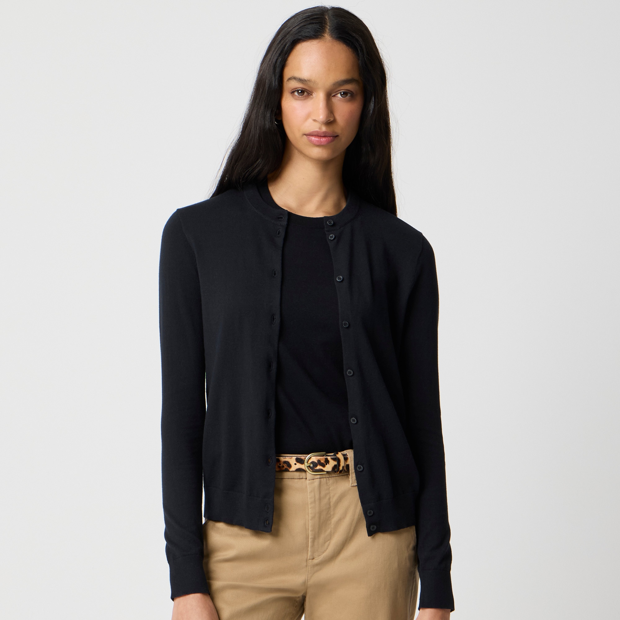 women's cotton caryn cardigan sweater - women's sweaters