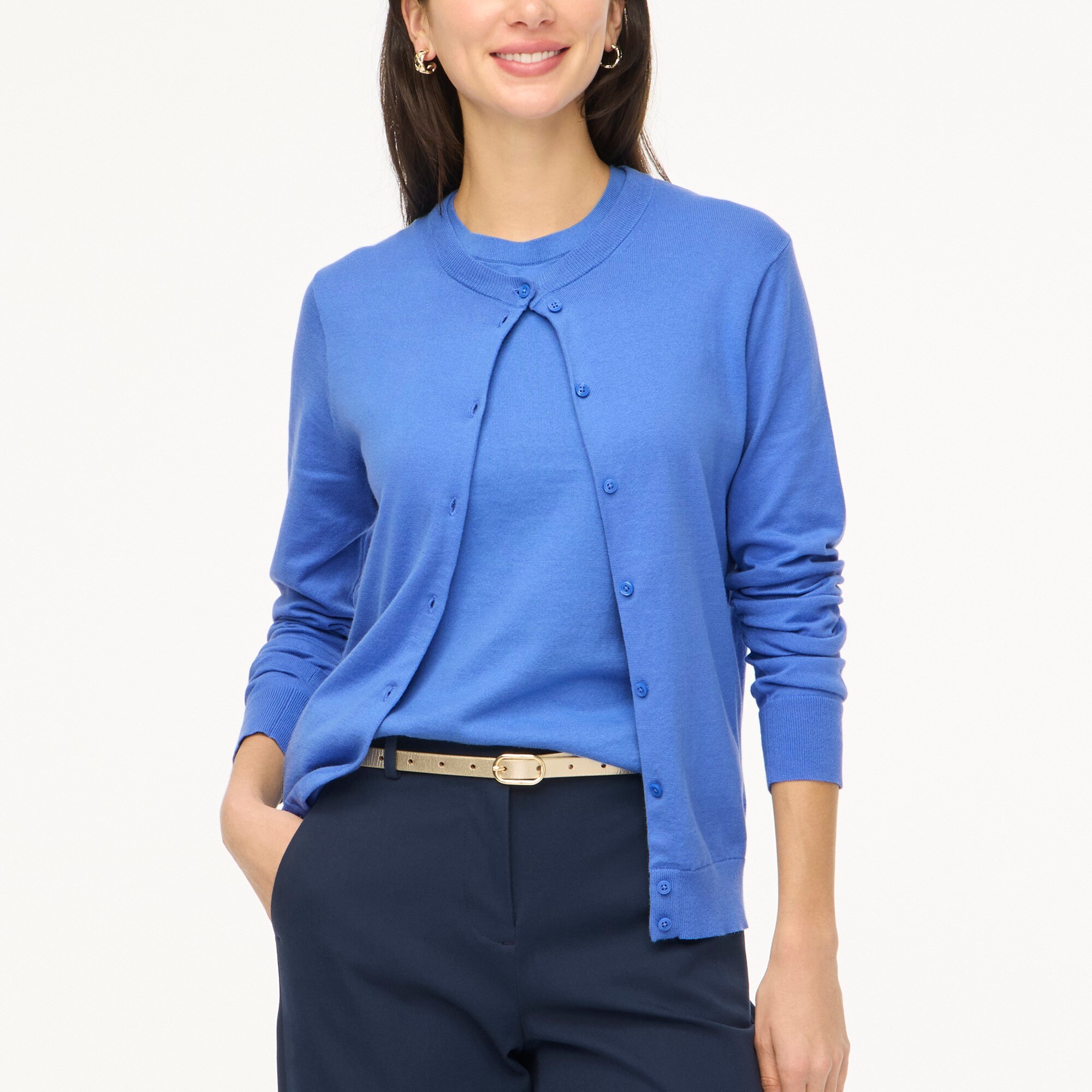 Classic cotton cardigan sweater