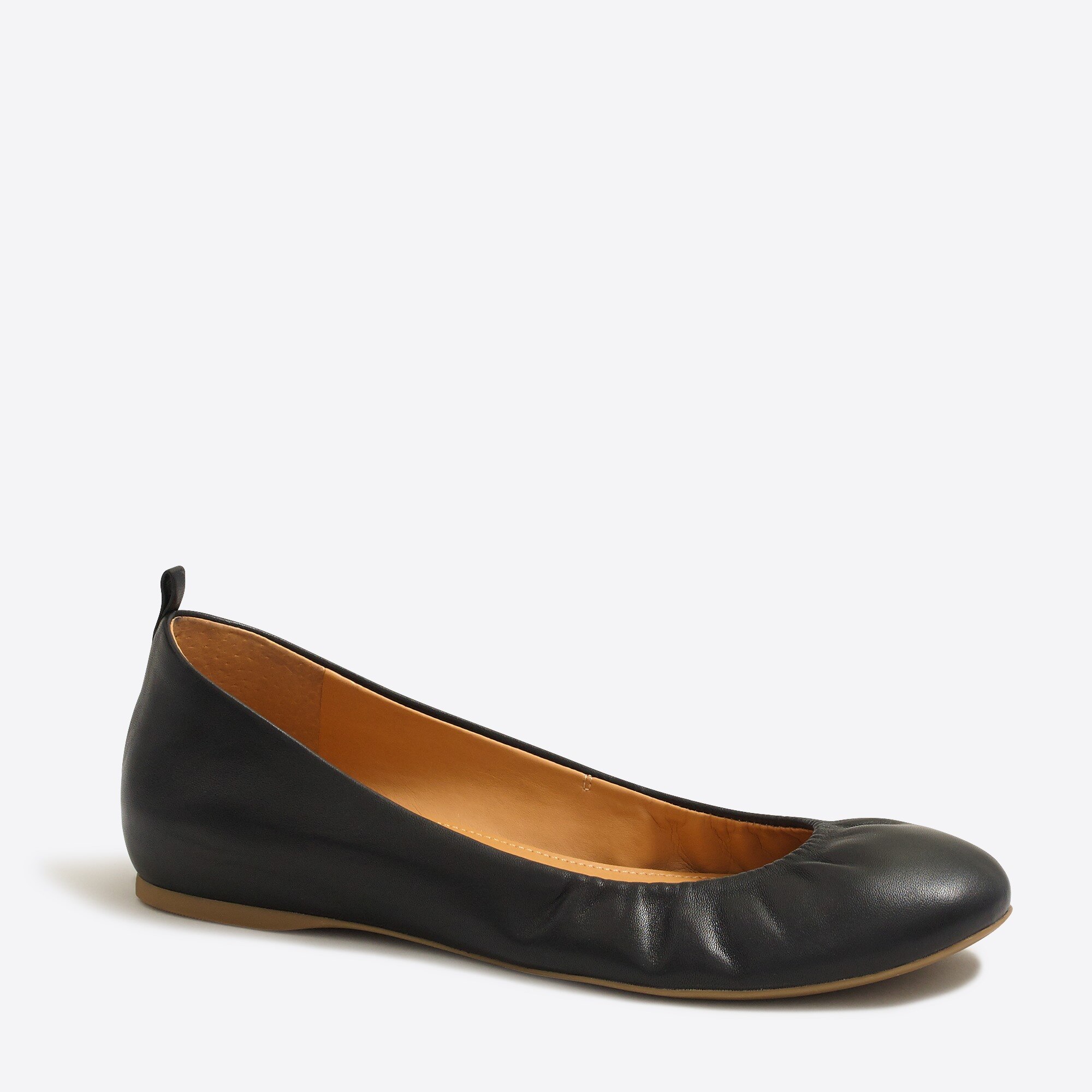 J.Crew Factory: Anya leather ballet 