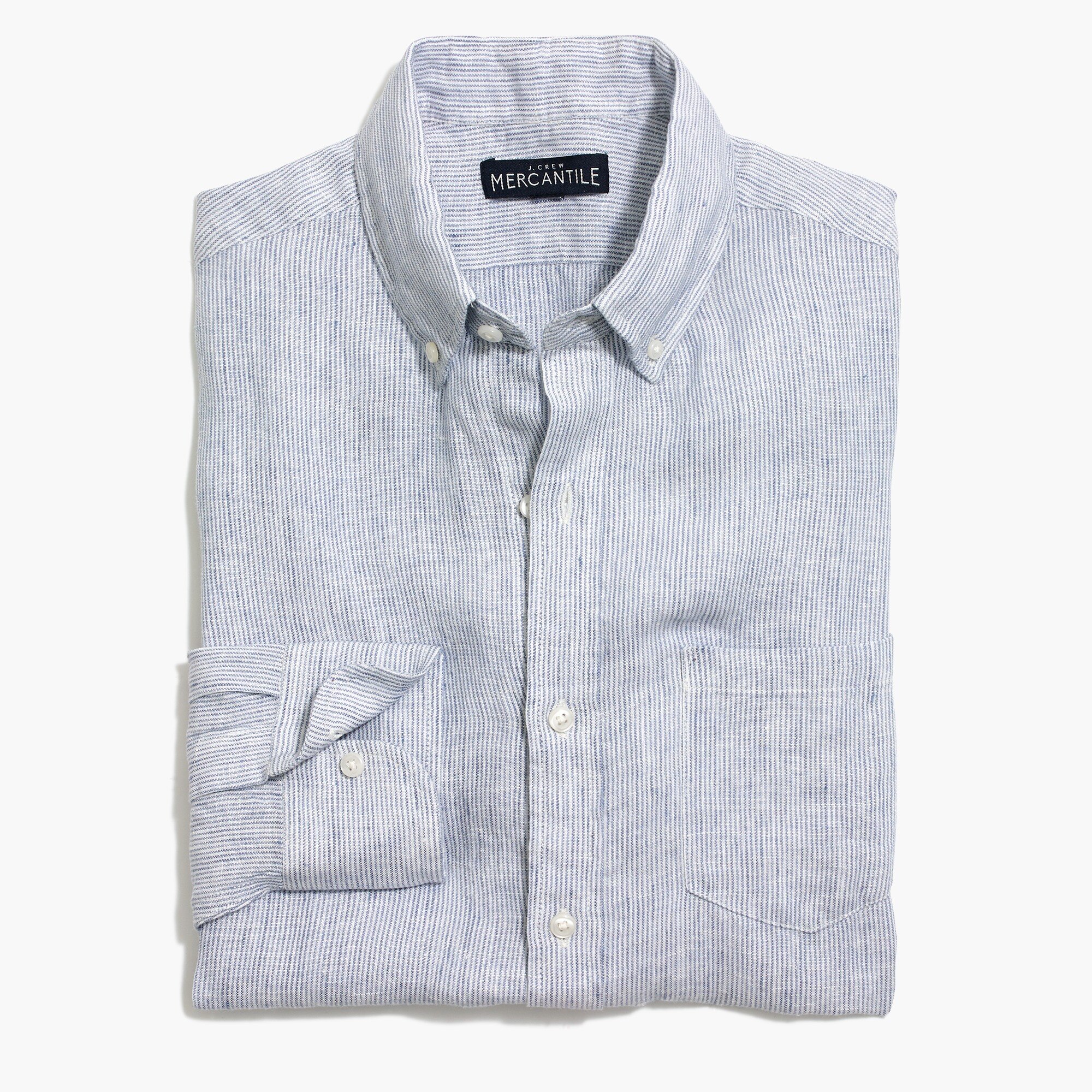 j.crew factory: tall linen shirt