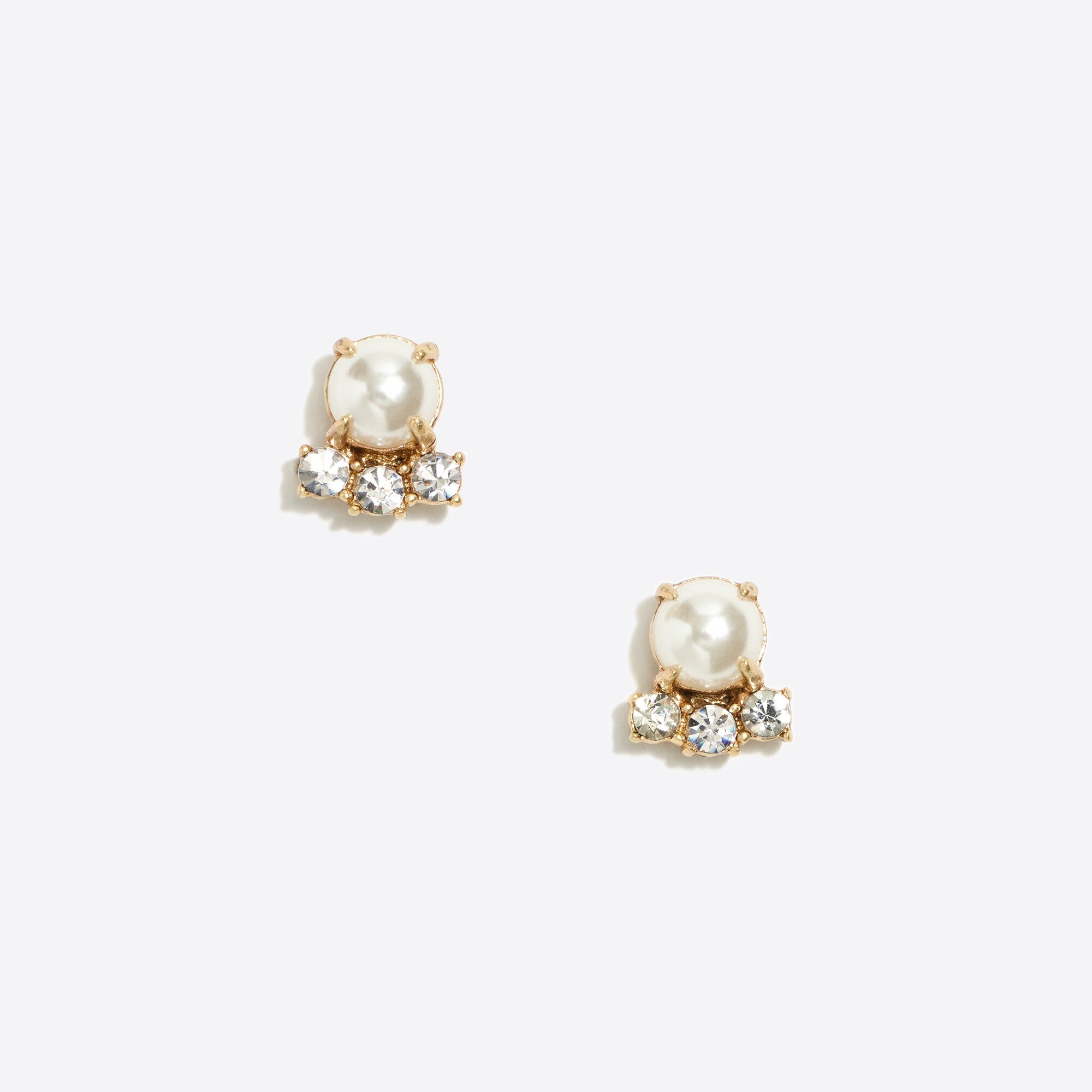 J.Crew Factory Crystal stud earrings